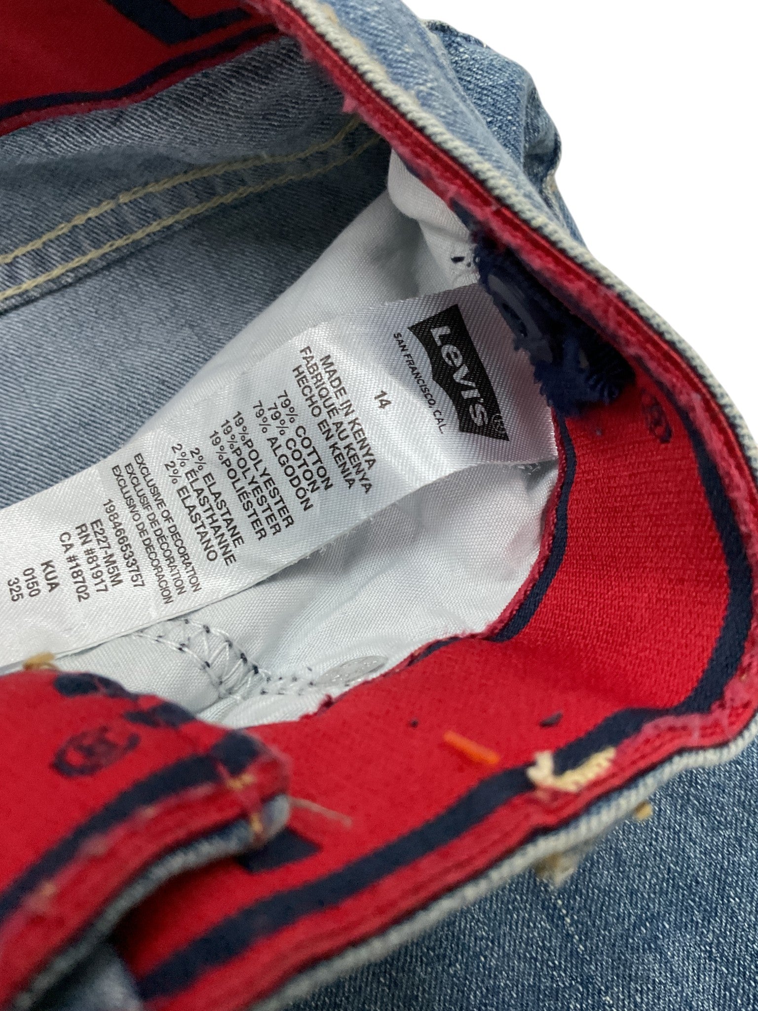 Jean niño 14 (LEVI'S)