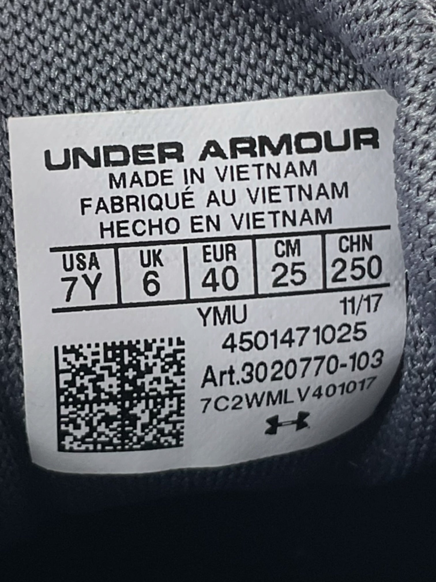 Tenis 7 (Under armour)