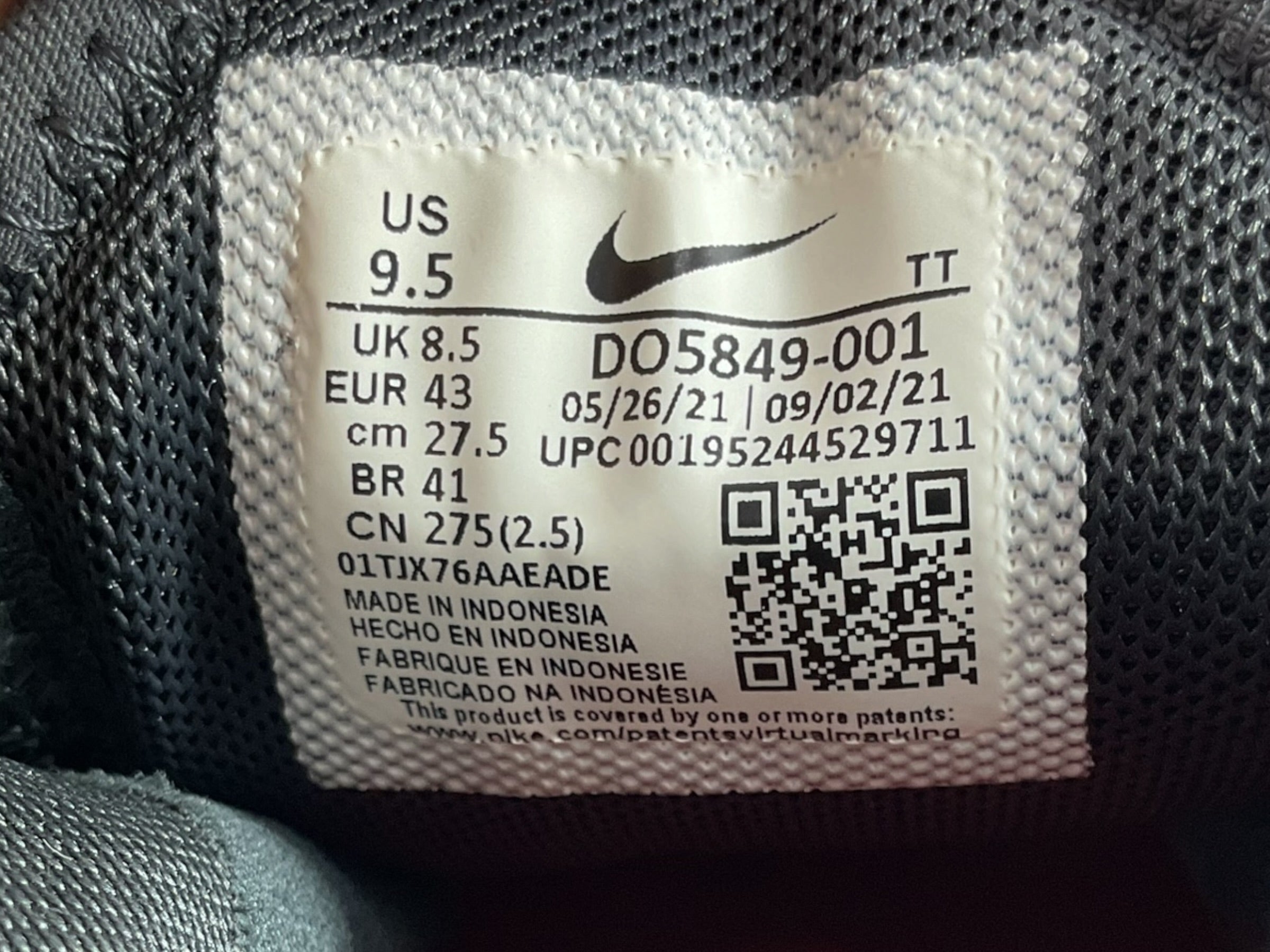 Tenis 9.5 (Nike)