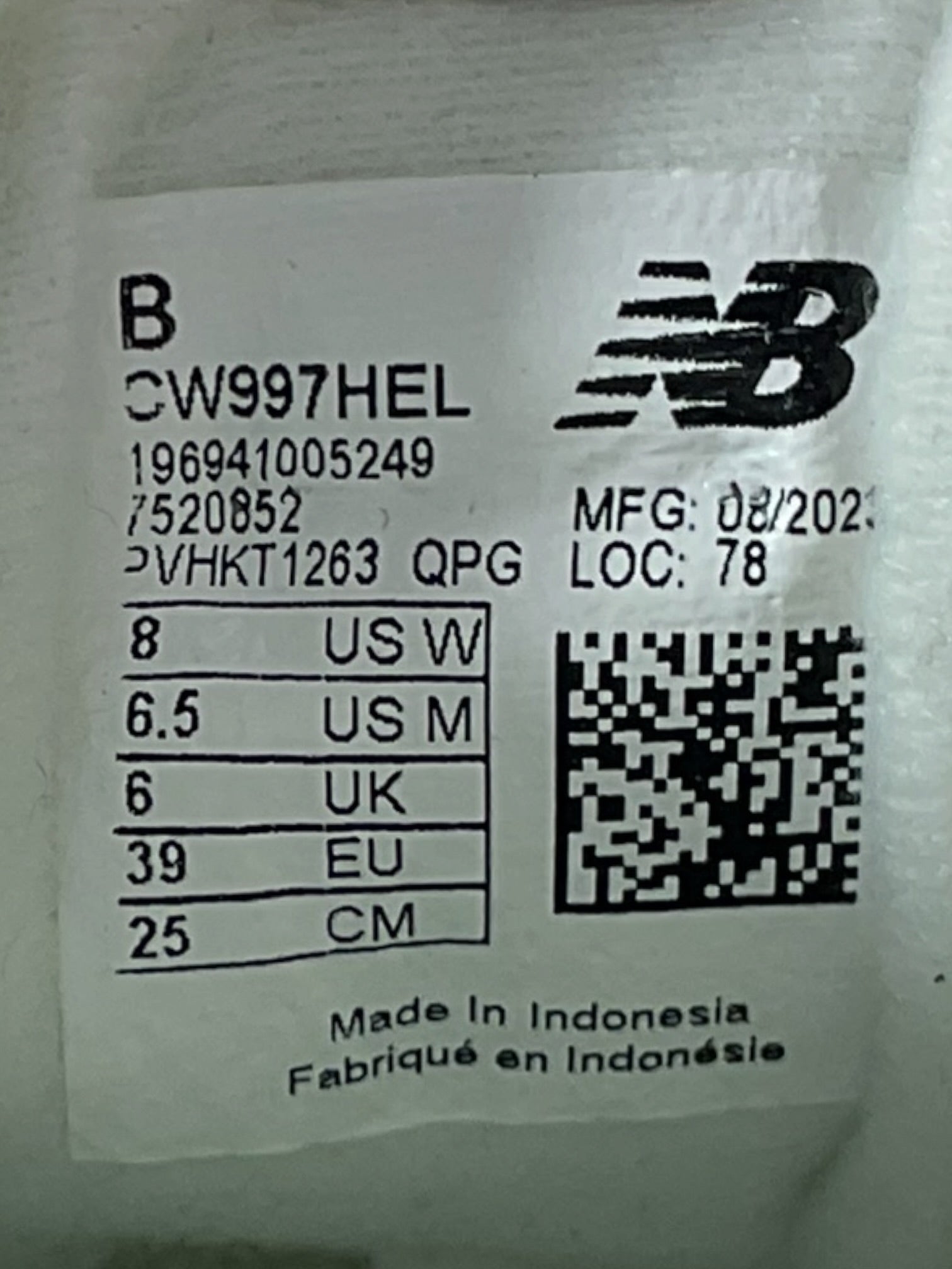 Tenis 8 (New Balance)