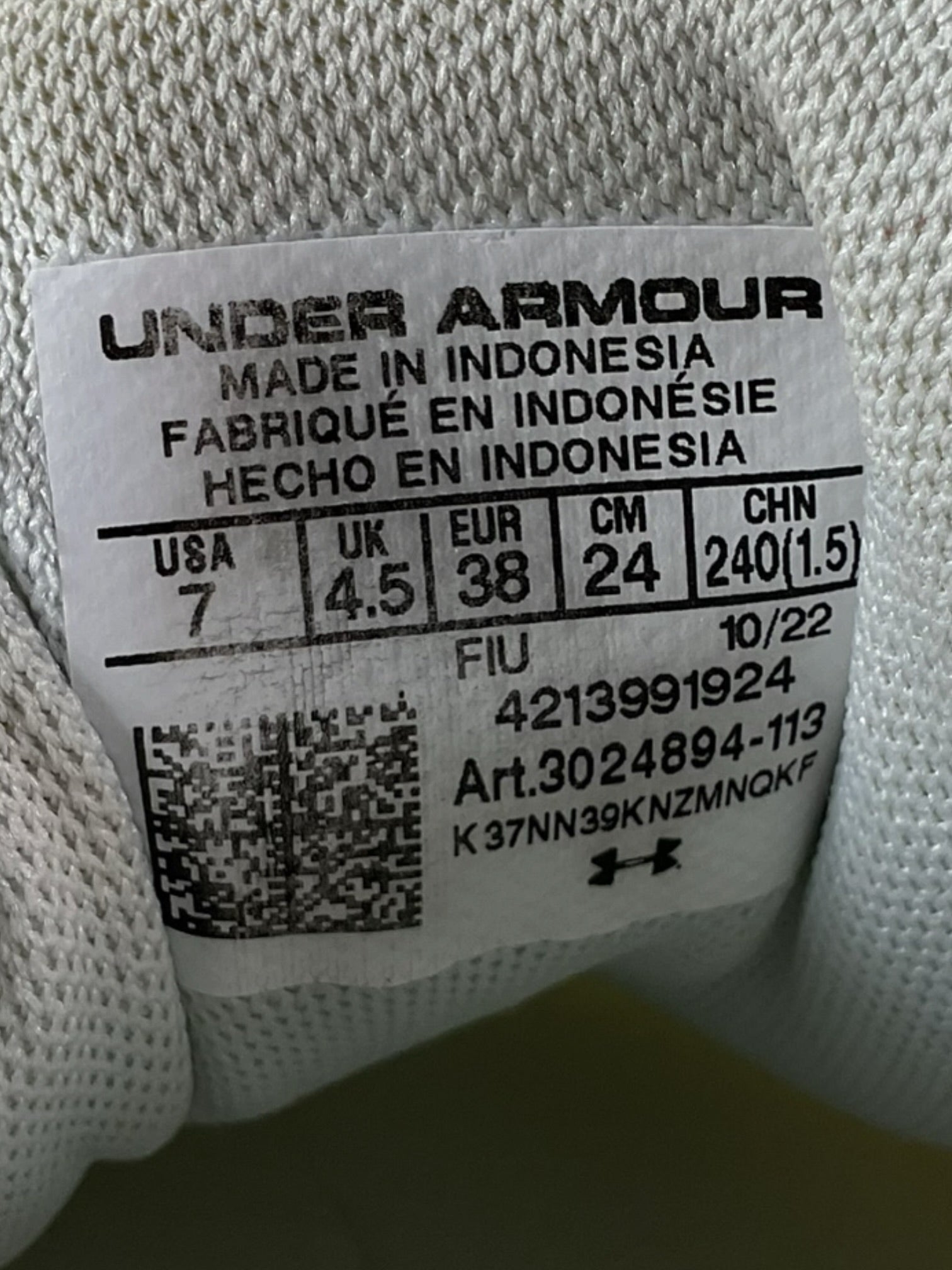 Tenis 7 (Under Armour)