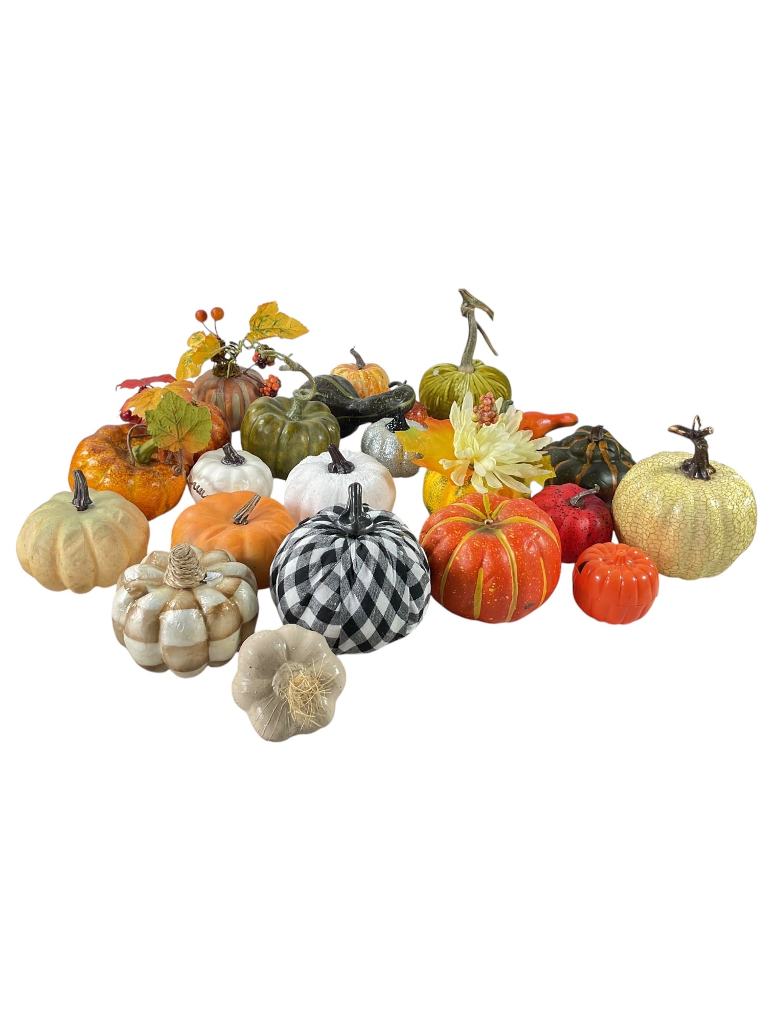 set de calabazas y calabacines