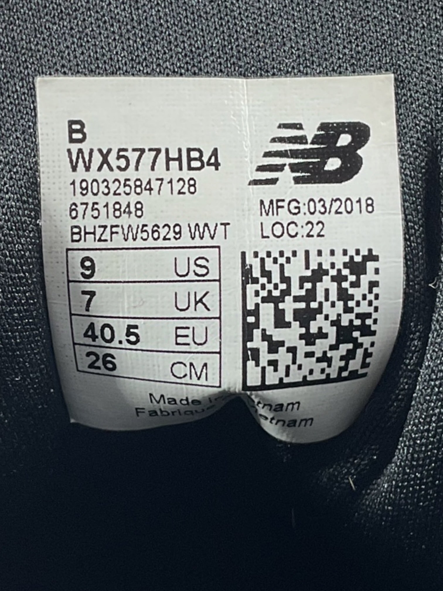 Tenis 9 (New Balance)