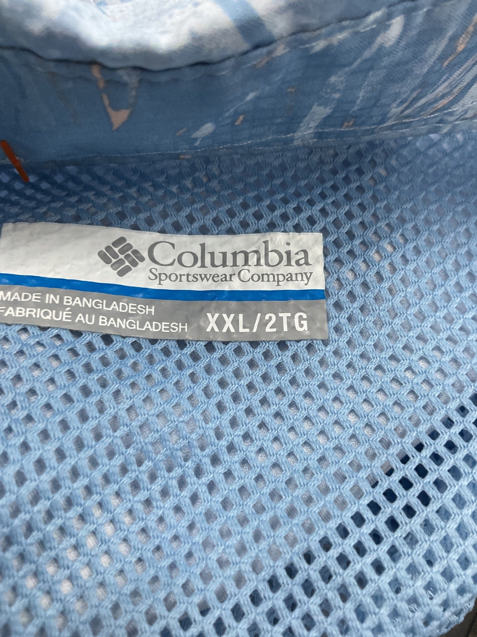 Camisa XXL (Columbia)