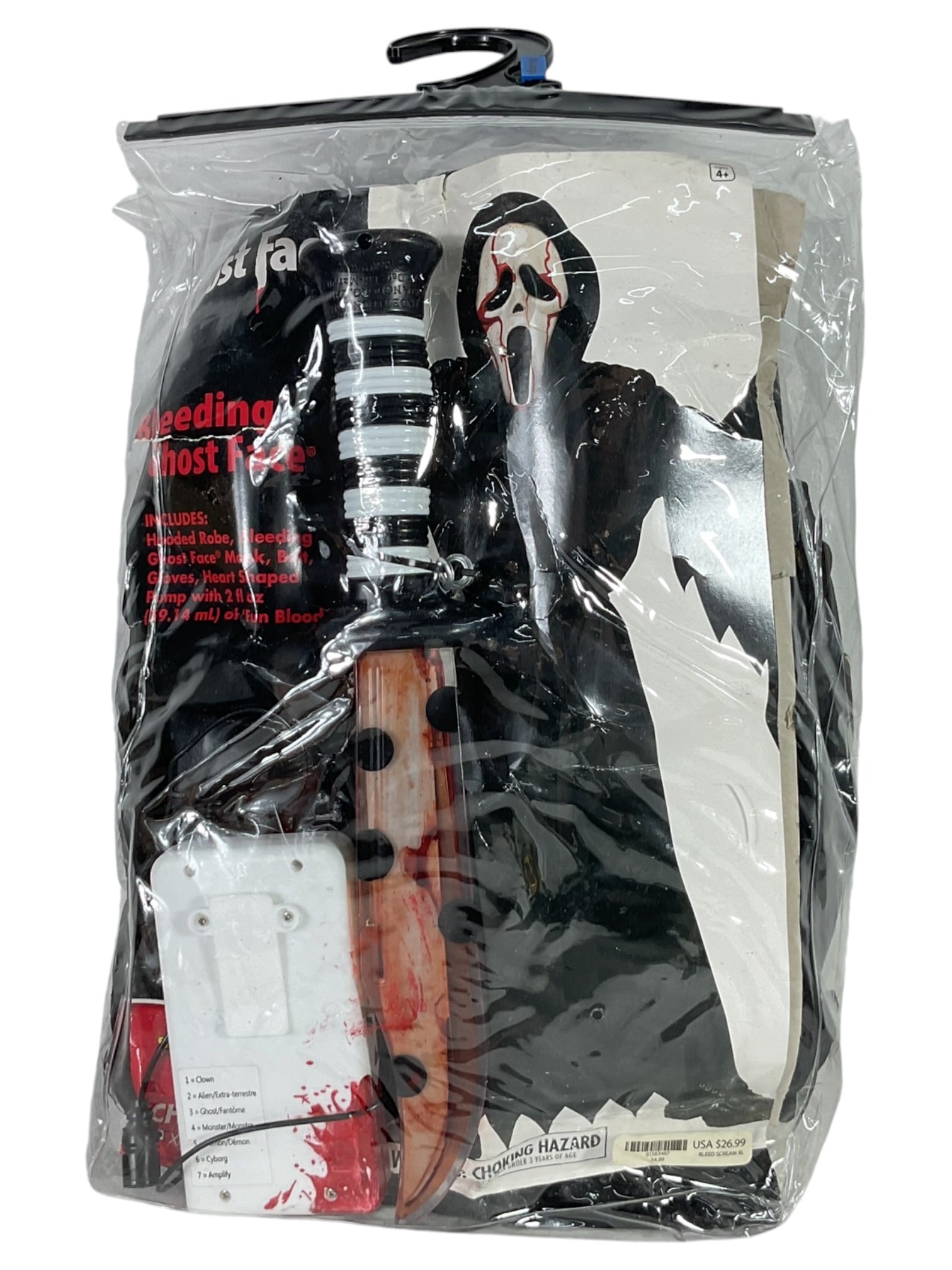 disfraz infantil de Scream (SPIRIT)