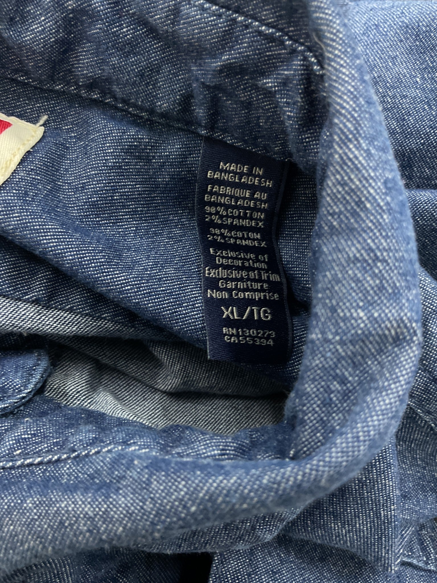 Camisa XL (Wrangler)