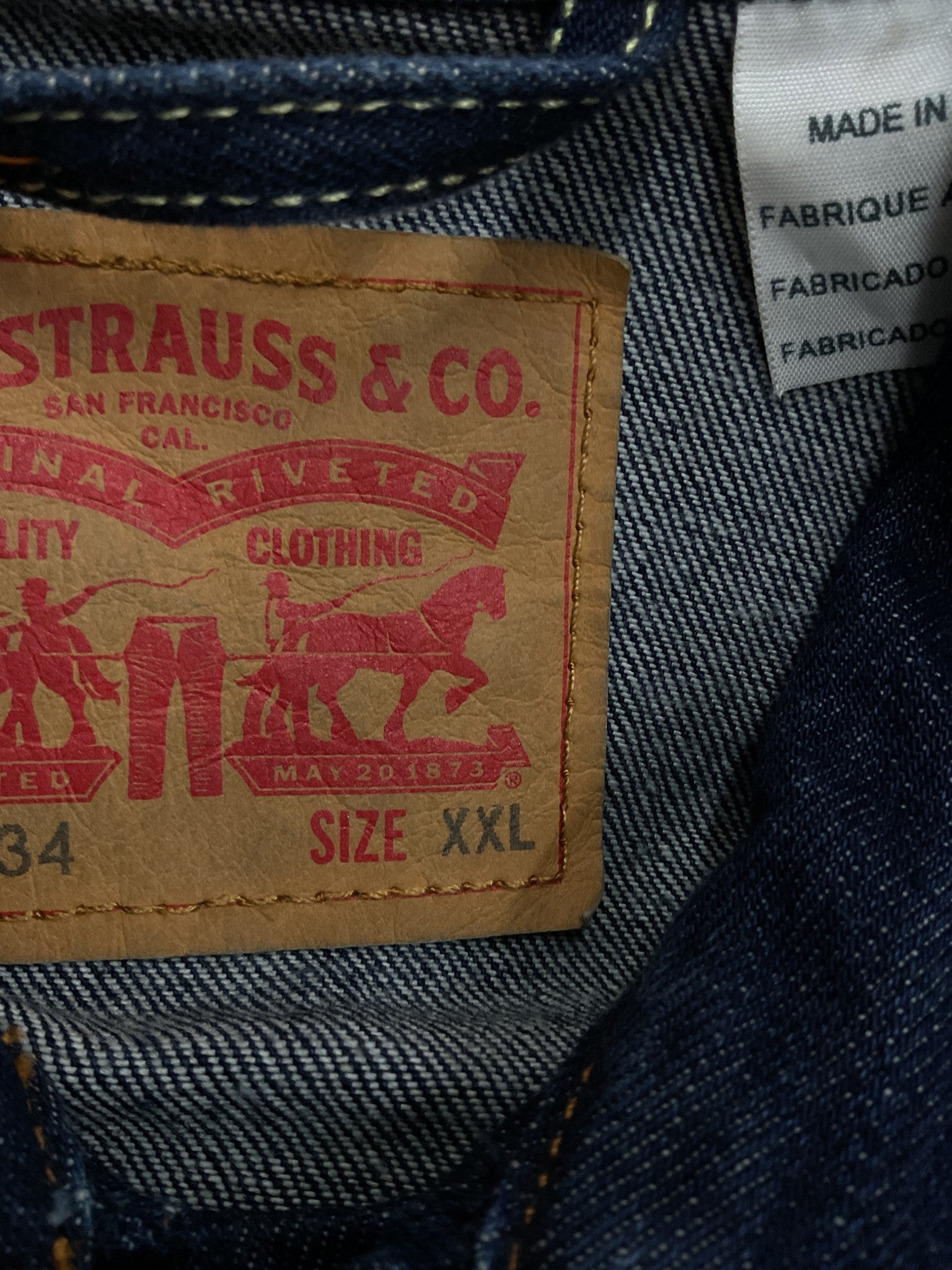Chaqueta XXL (Levi's)