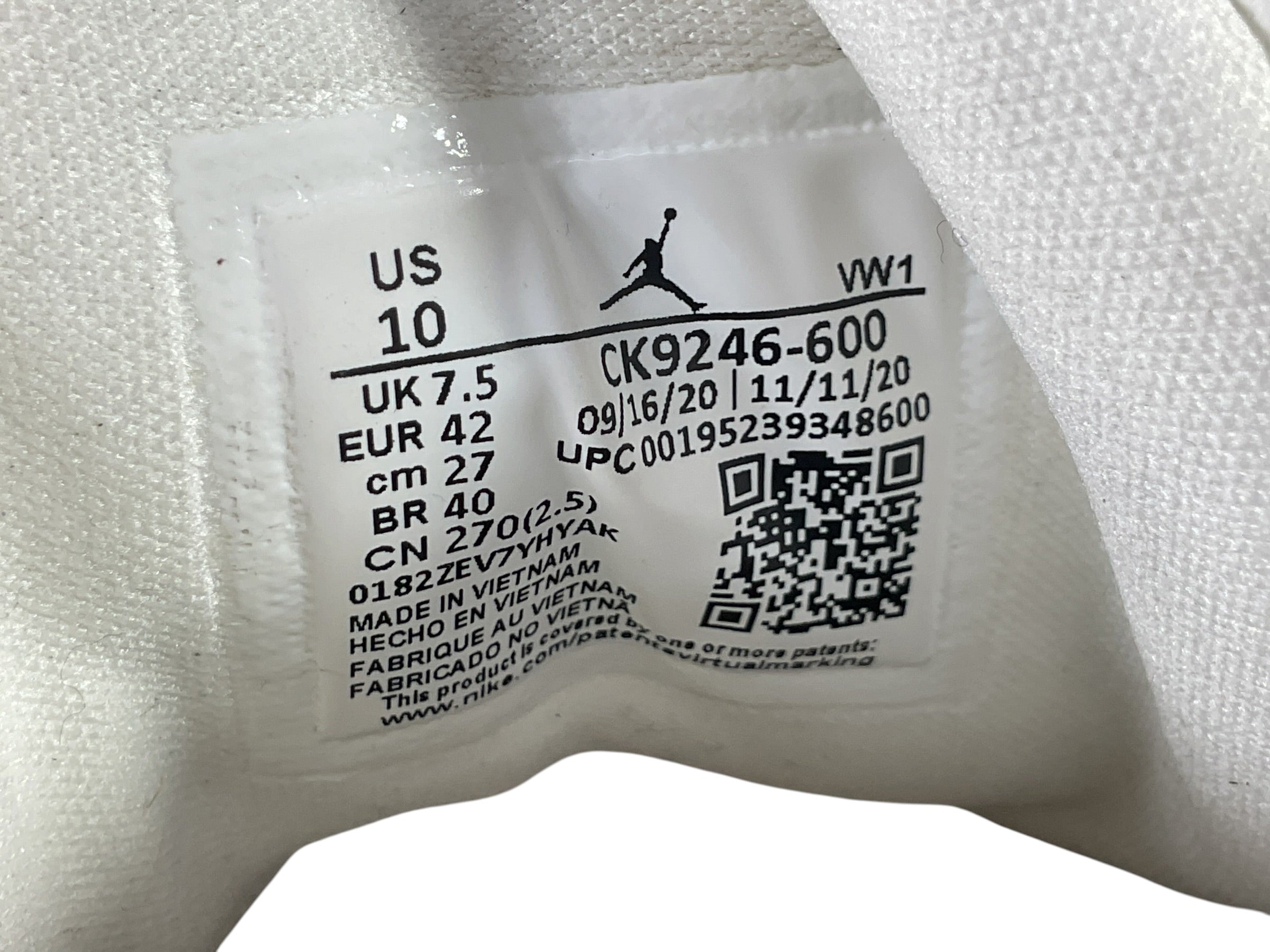 Tenis 10 (Jordan)