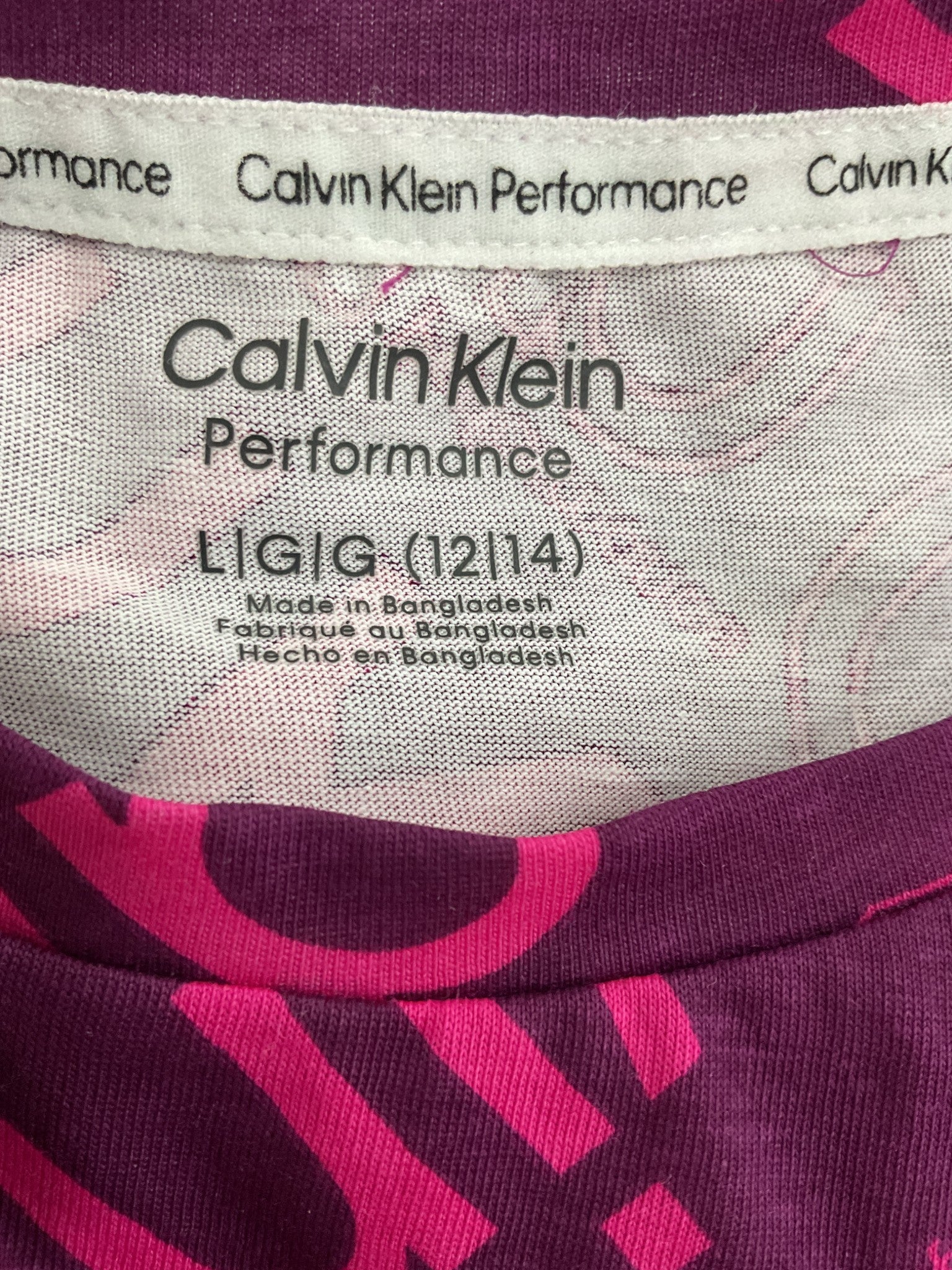Blusa Niña L 12/14 (CALVIN KLEIN)
