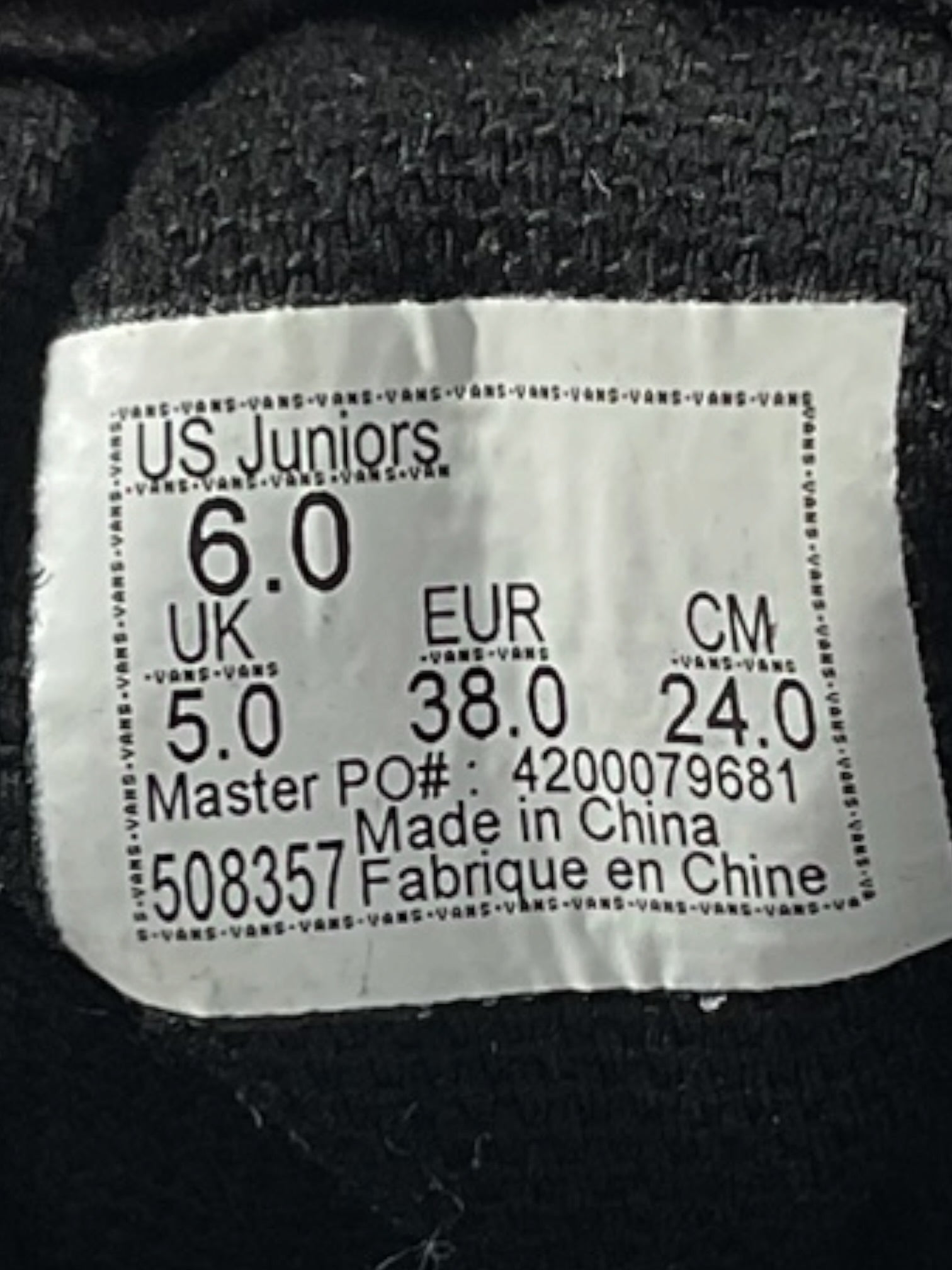 Tenis 6 (Vans)