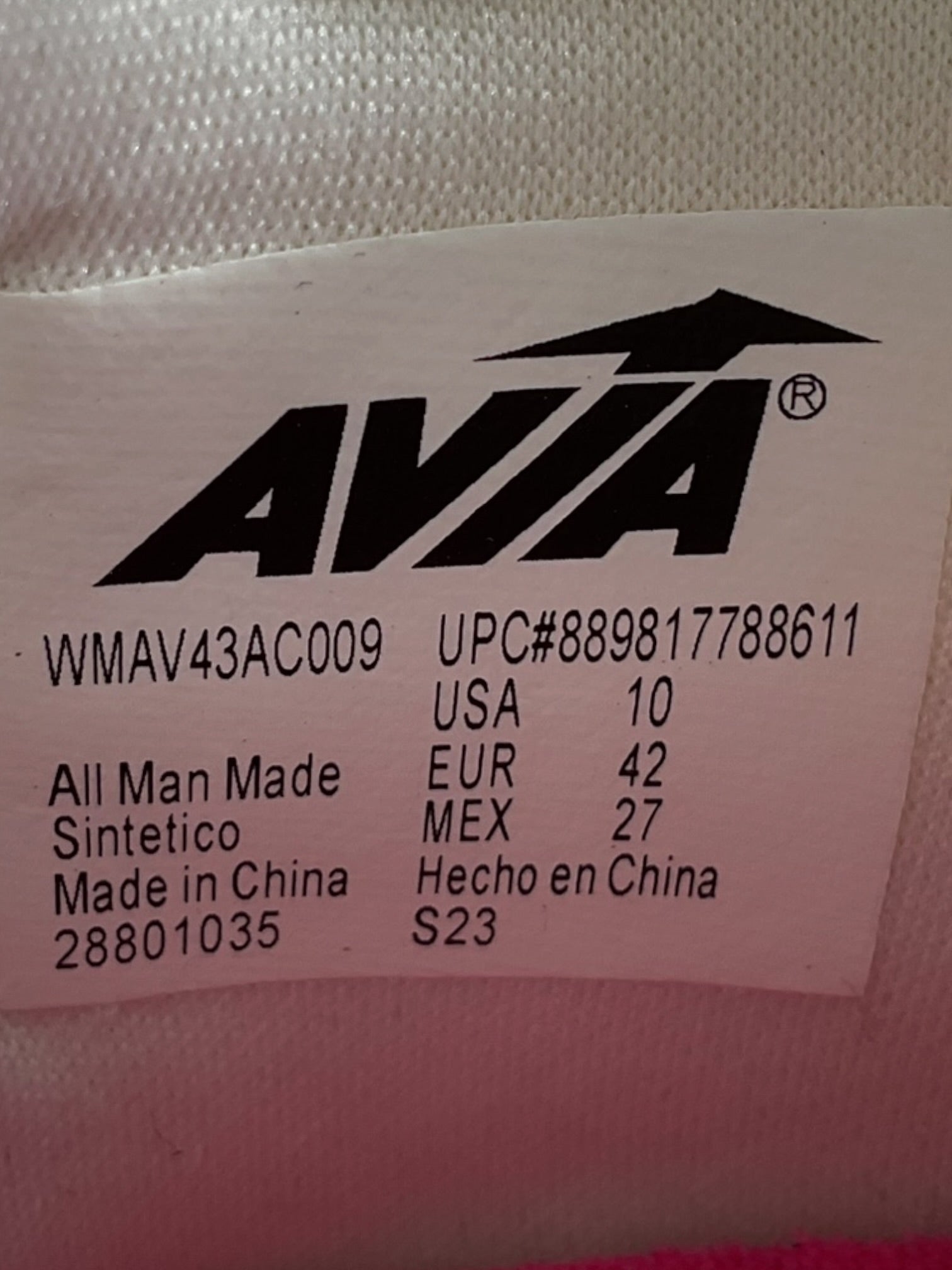 Tenis 10 (AVIA)