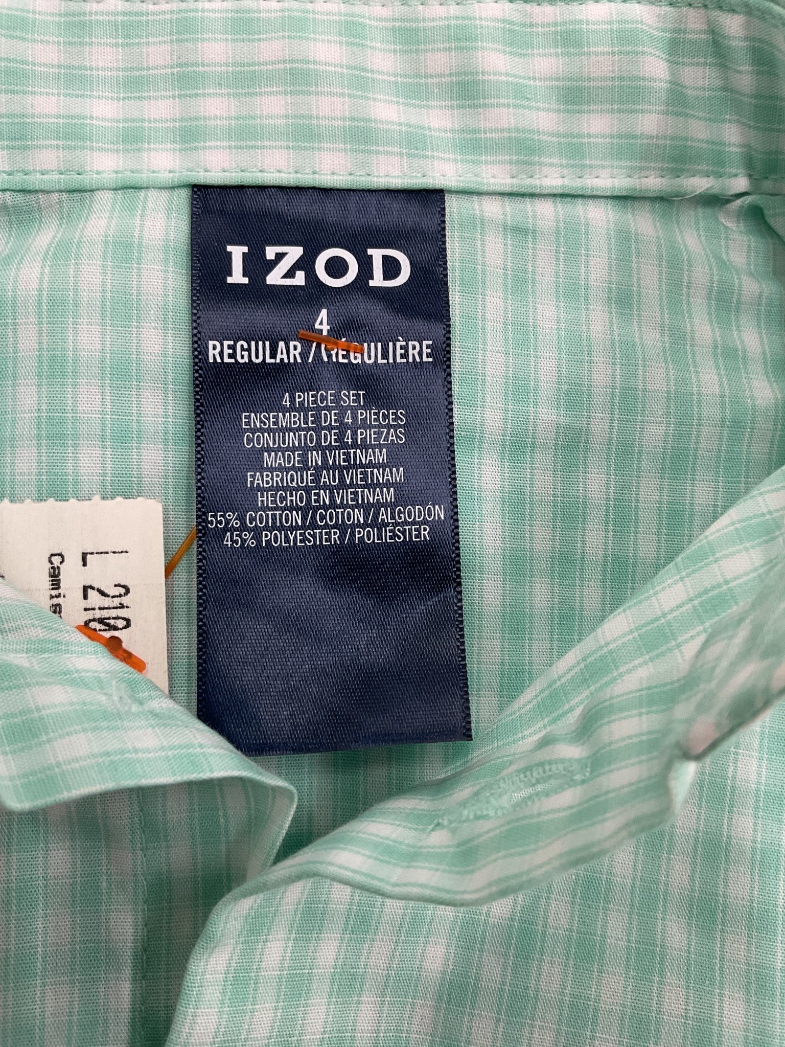 Camisa niño 4 (Izod)