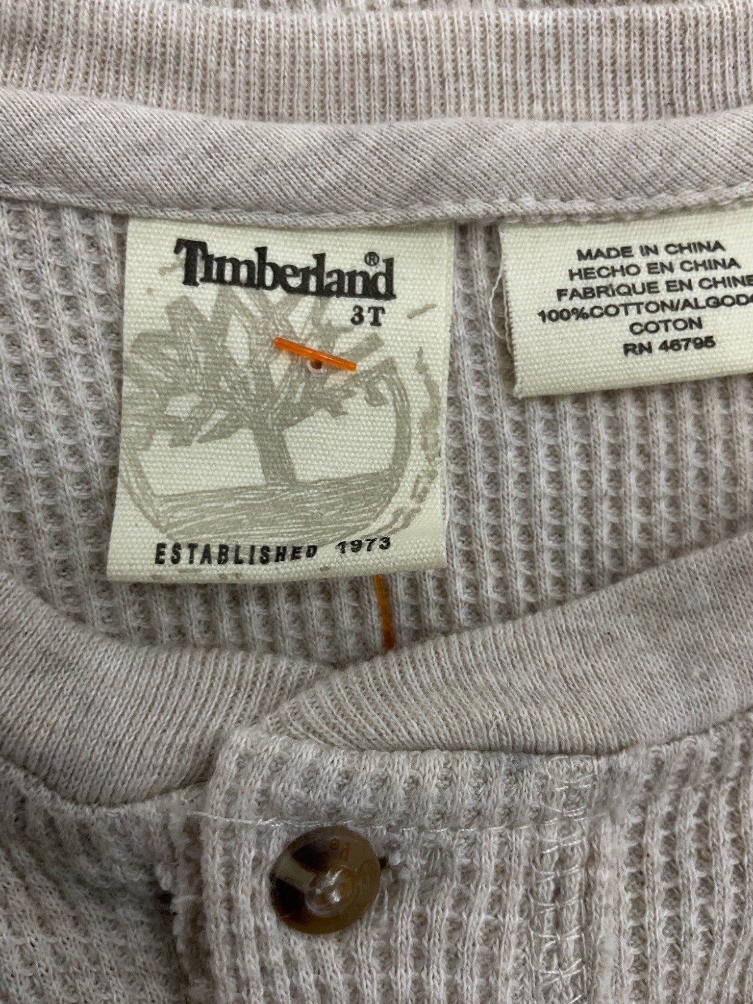 Camisa niño 3T (Timberland)