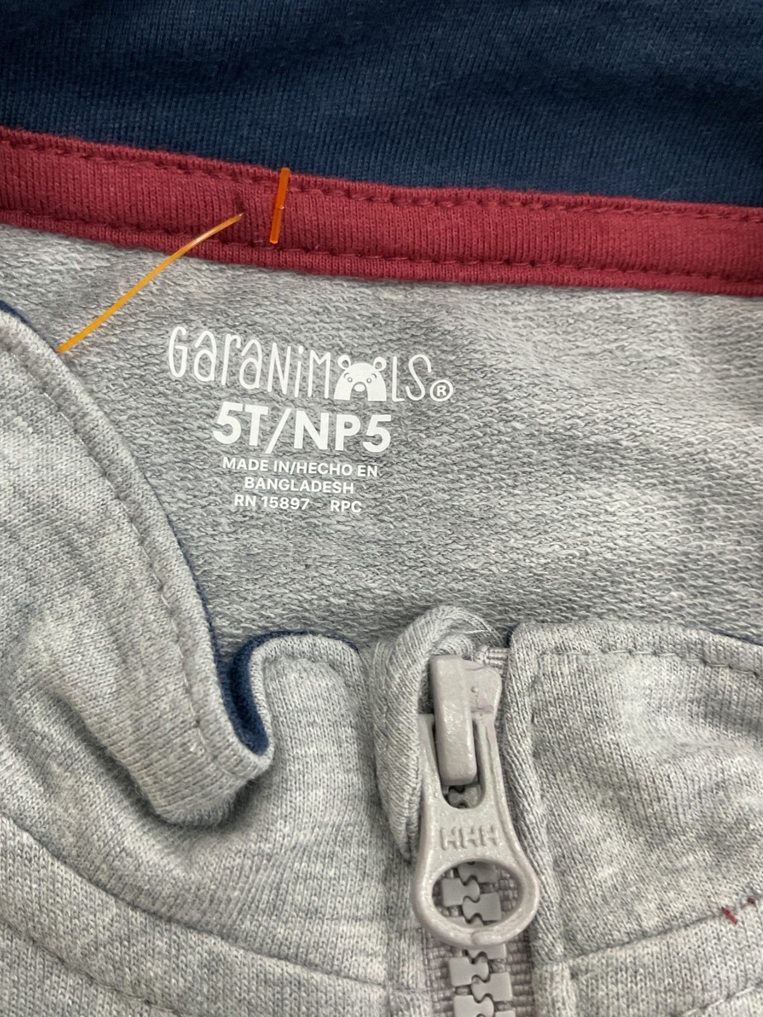 Sudadero niño 5T (Garanimals)