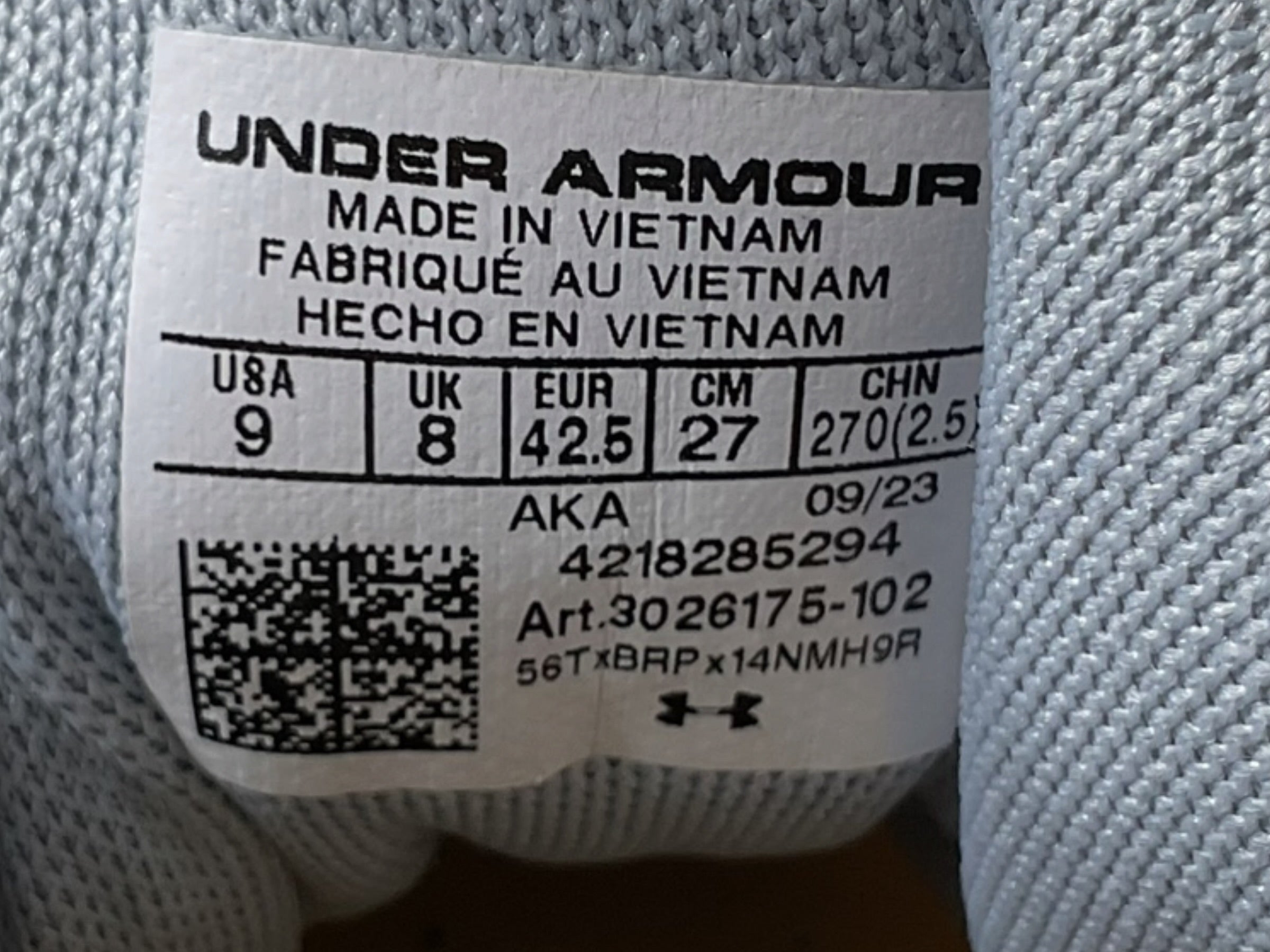 Tenis 9 (Under Armour)