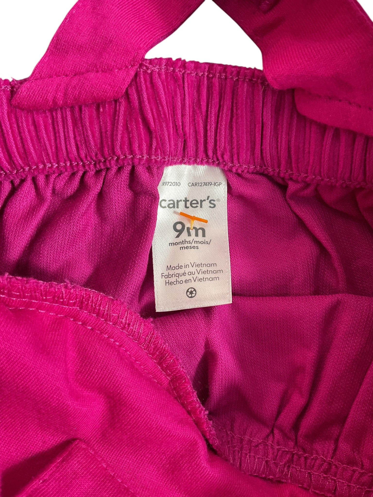 Vestido niña 9M (Carter's)