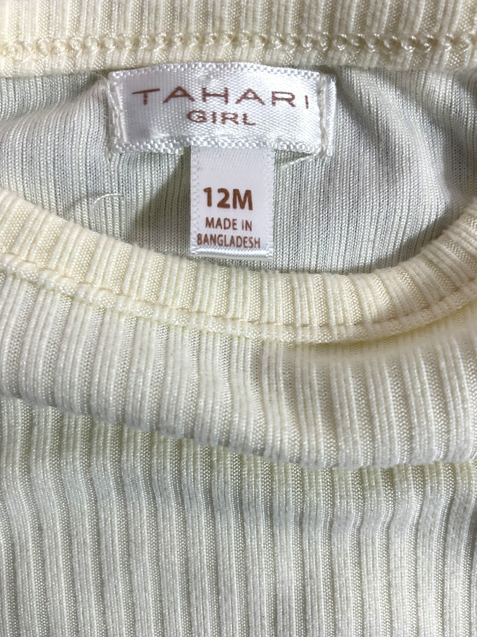 Blusa niña 12M (Tahari)