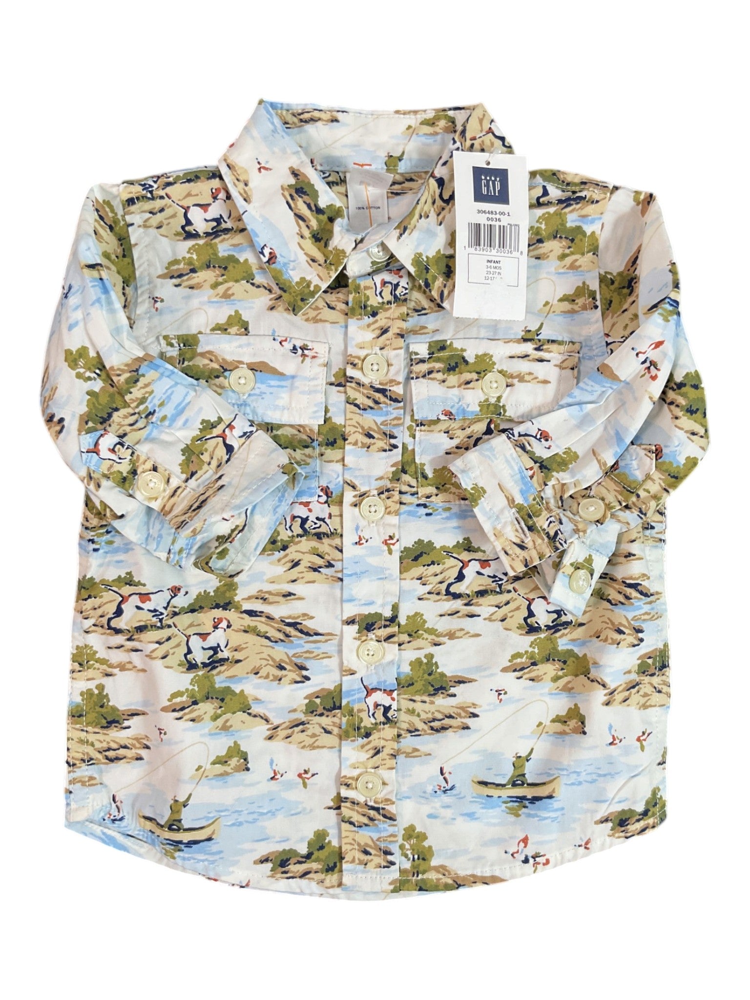 Camisa Niño 3/6M (BABY GAP)