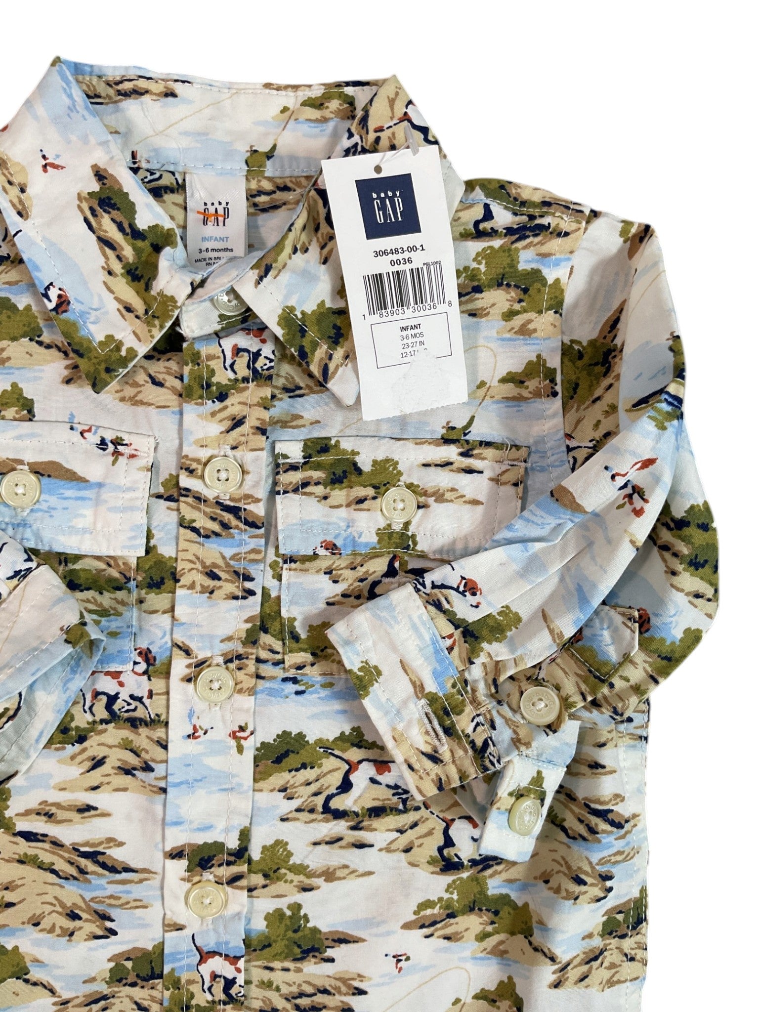 Camisa Niño 3/6M (BABY GAP)