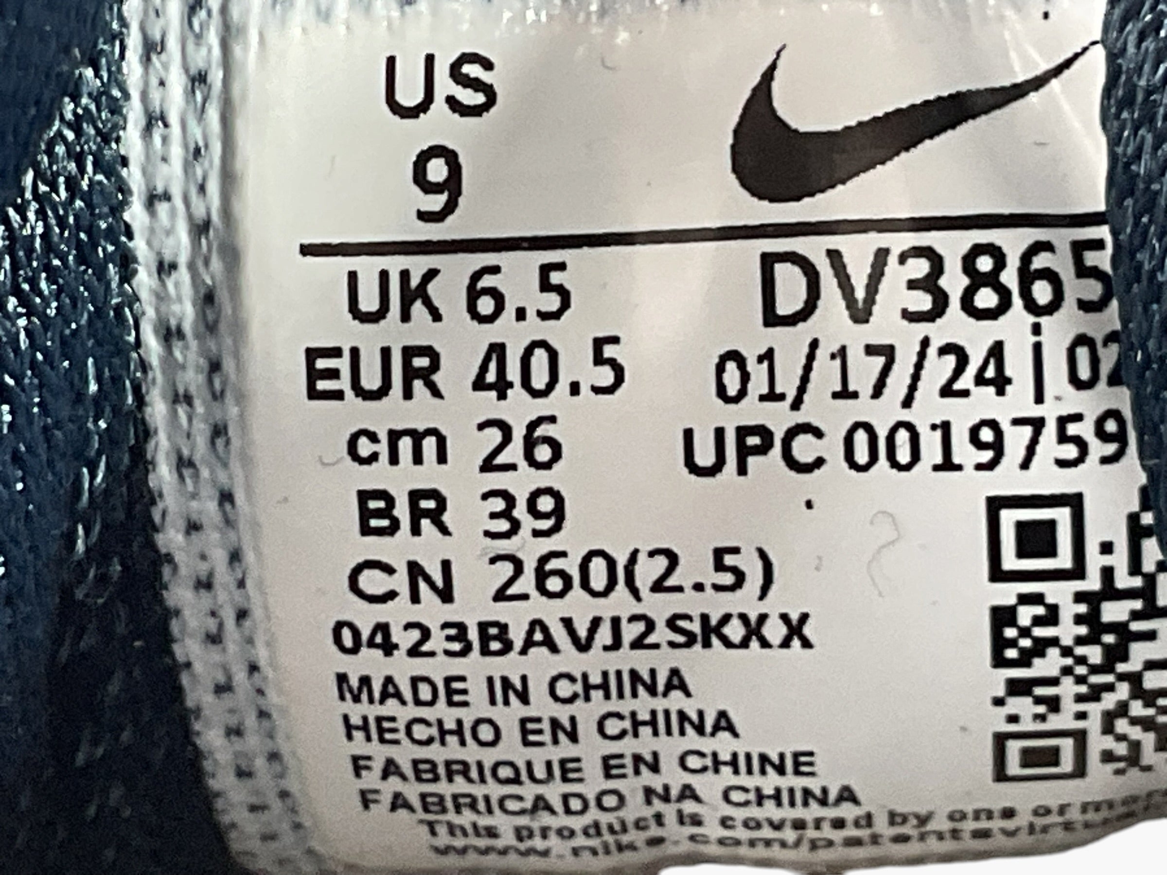 Tenis 9 (Nike)