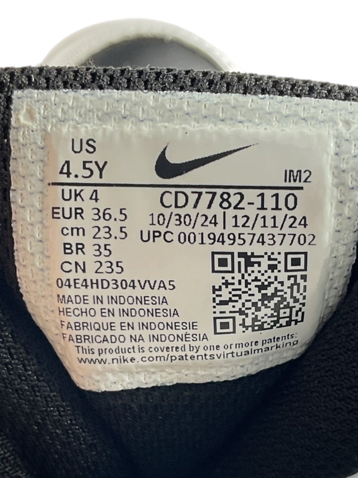 Tenis 4.5 Y (Nike)