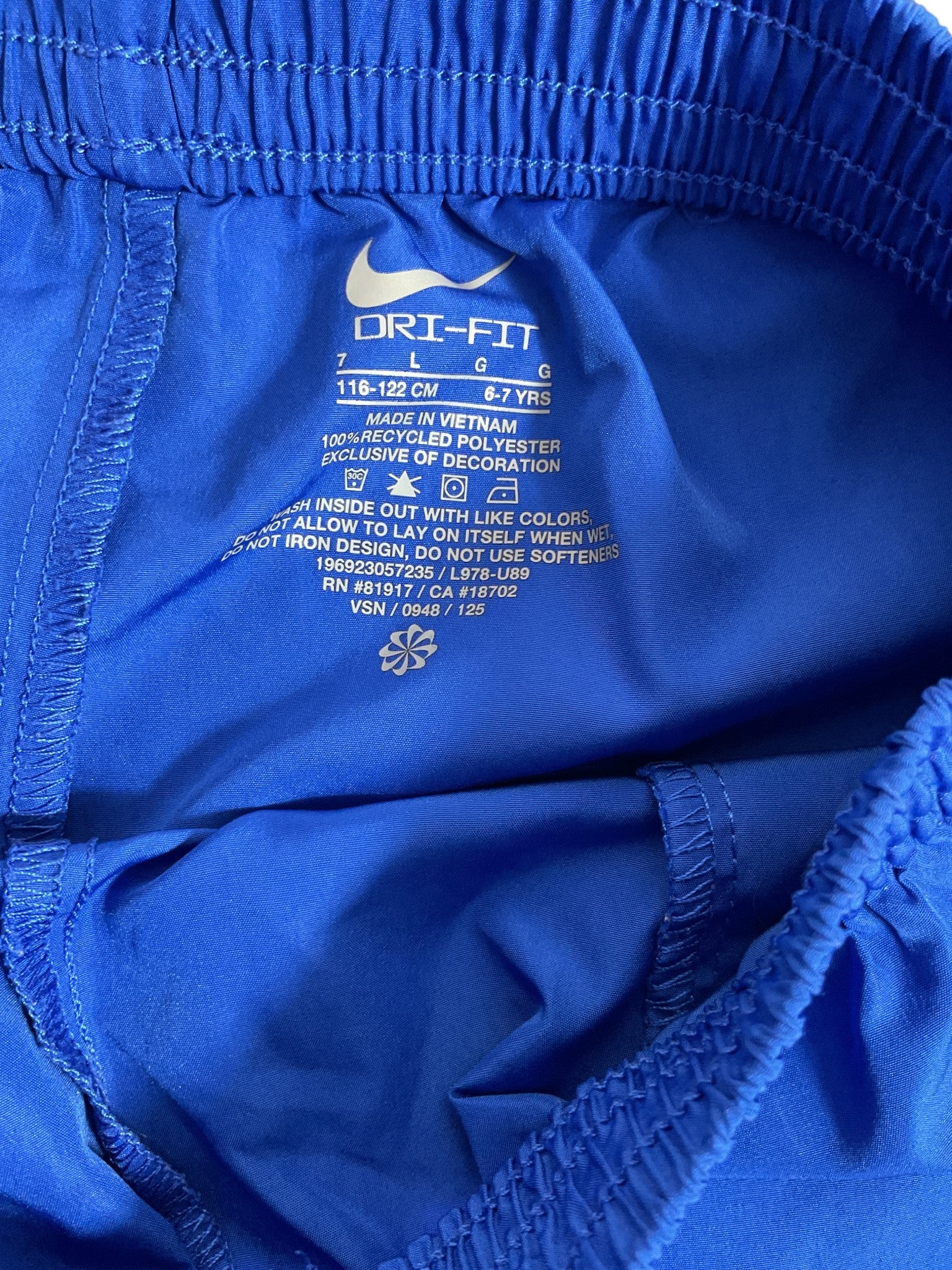Short Niño L 7 (NIKE)