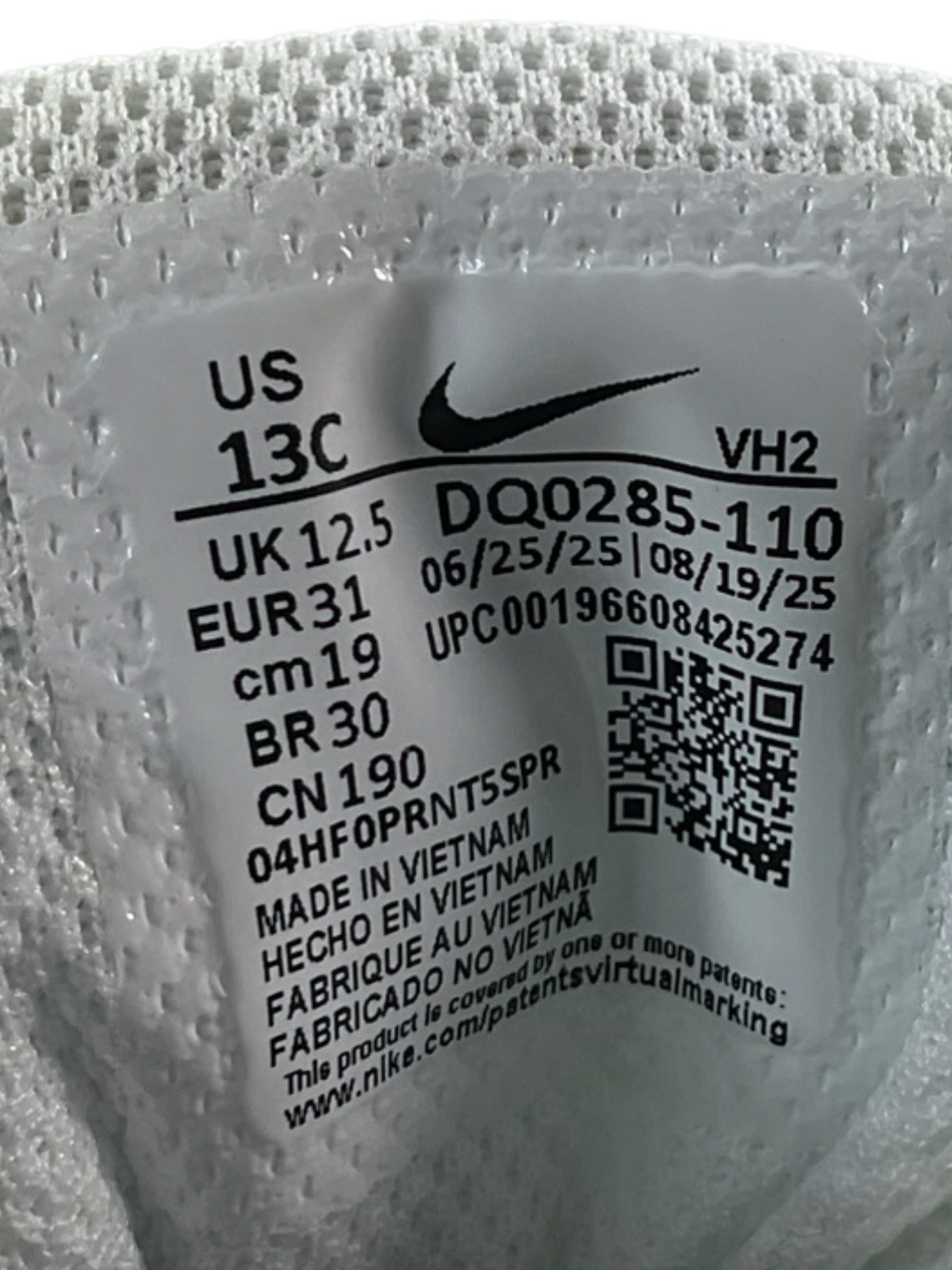 Tenis niño 13C (Nike)