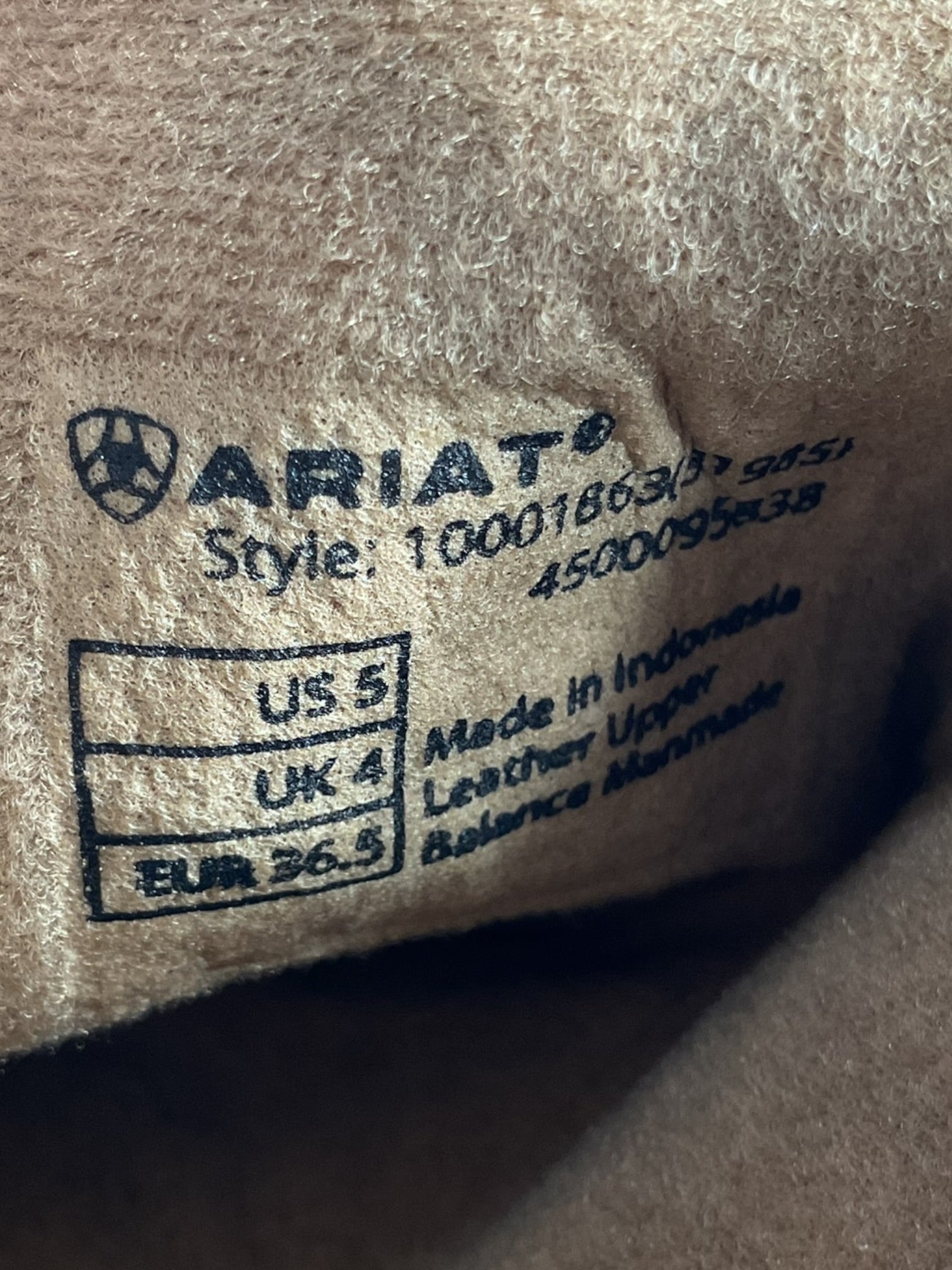 Bota 5 (Ariat)