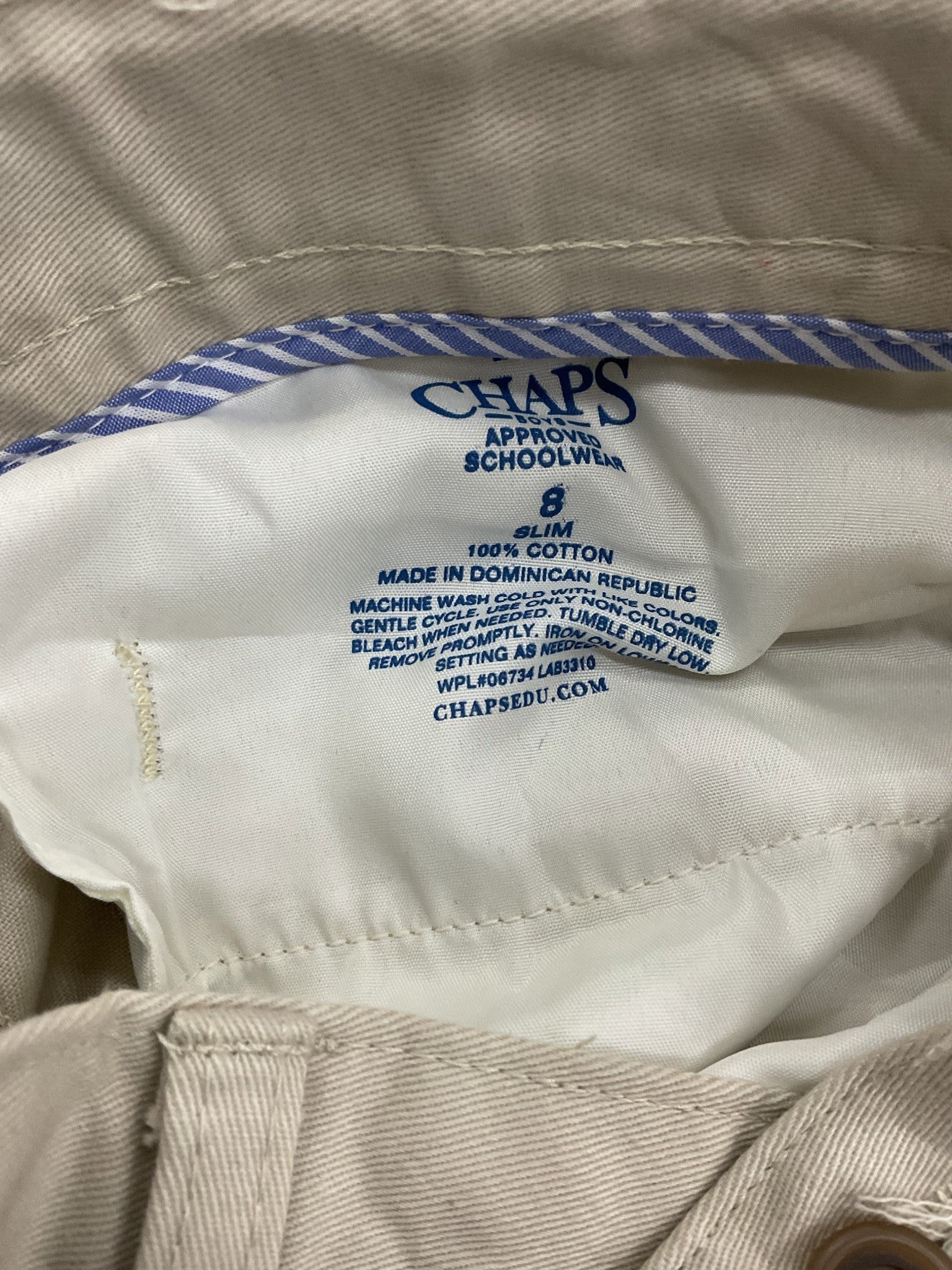 Pantalón niño 8 (Chaps)