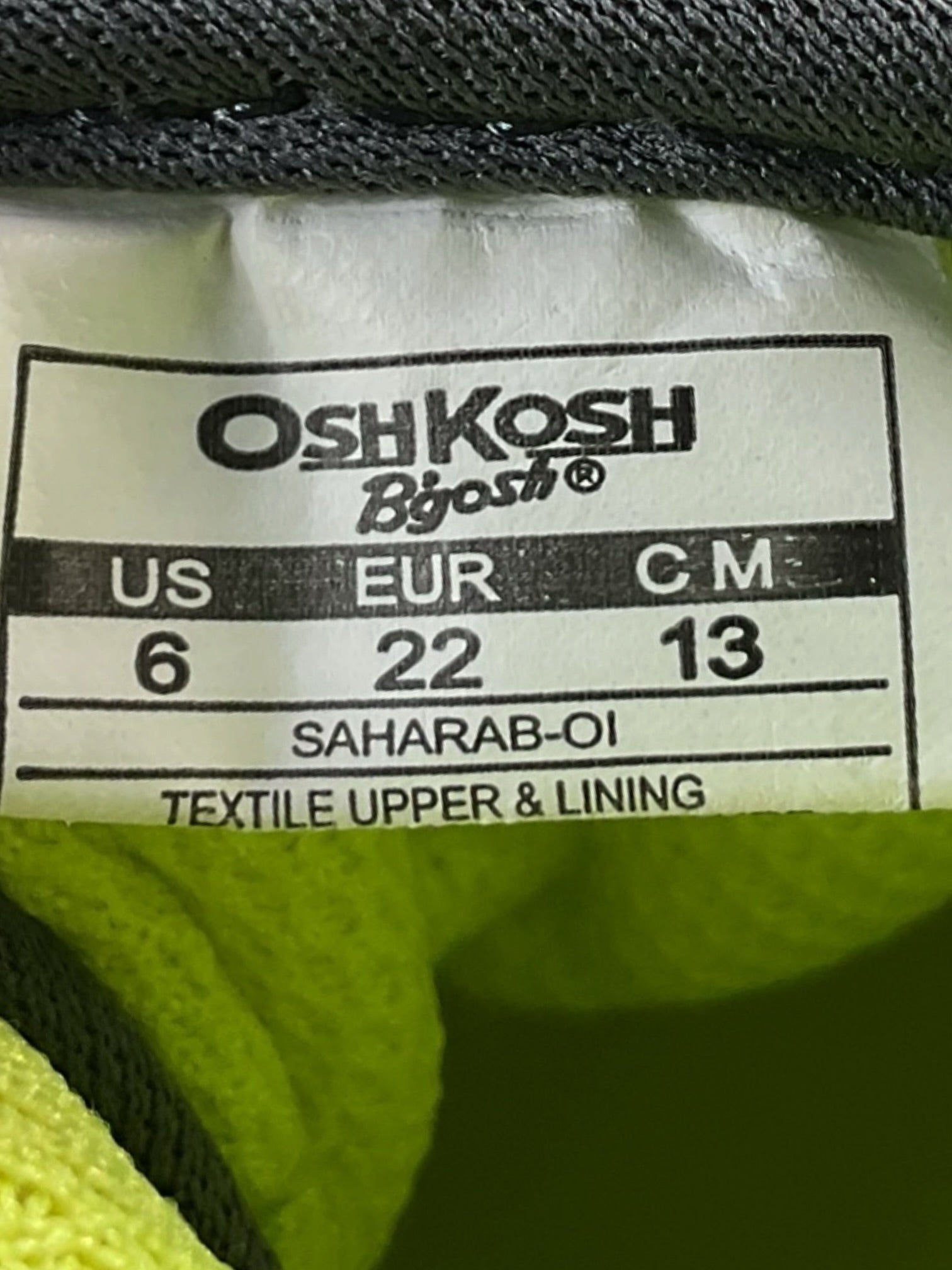 Tenis niño 6