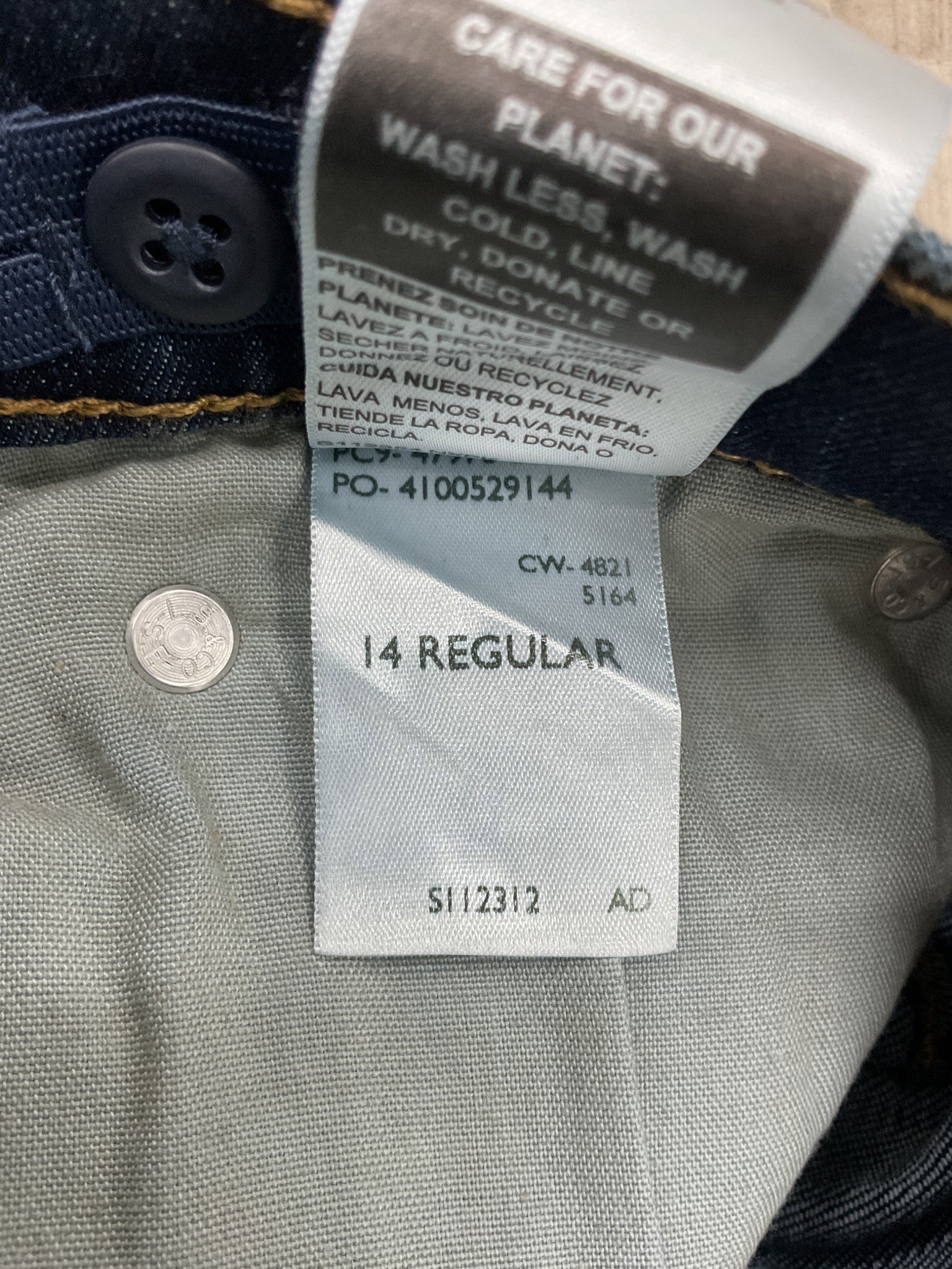 Pantalón Niño 14r (Levi's)