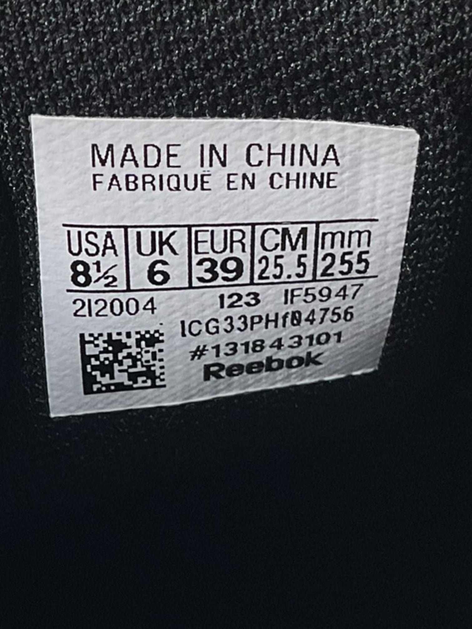 Tenis 8.5 (Reebok)