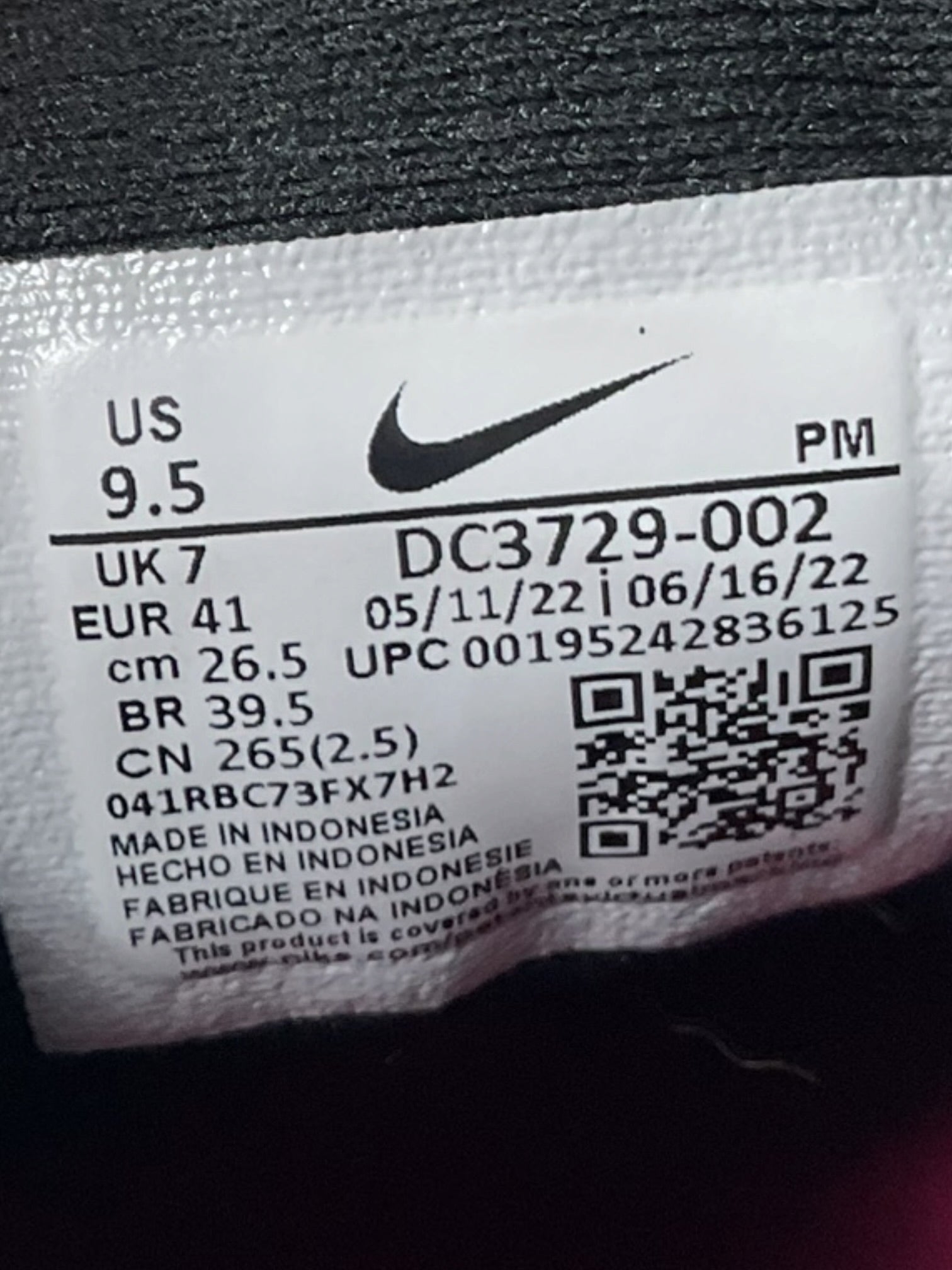 Tenis 9.5 (Nike)