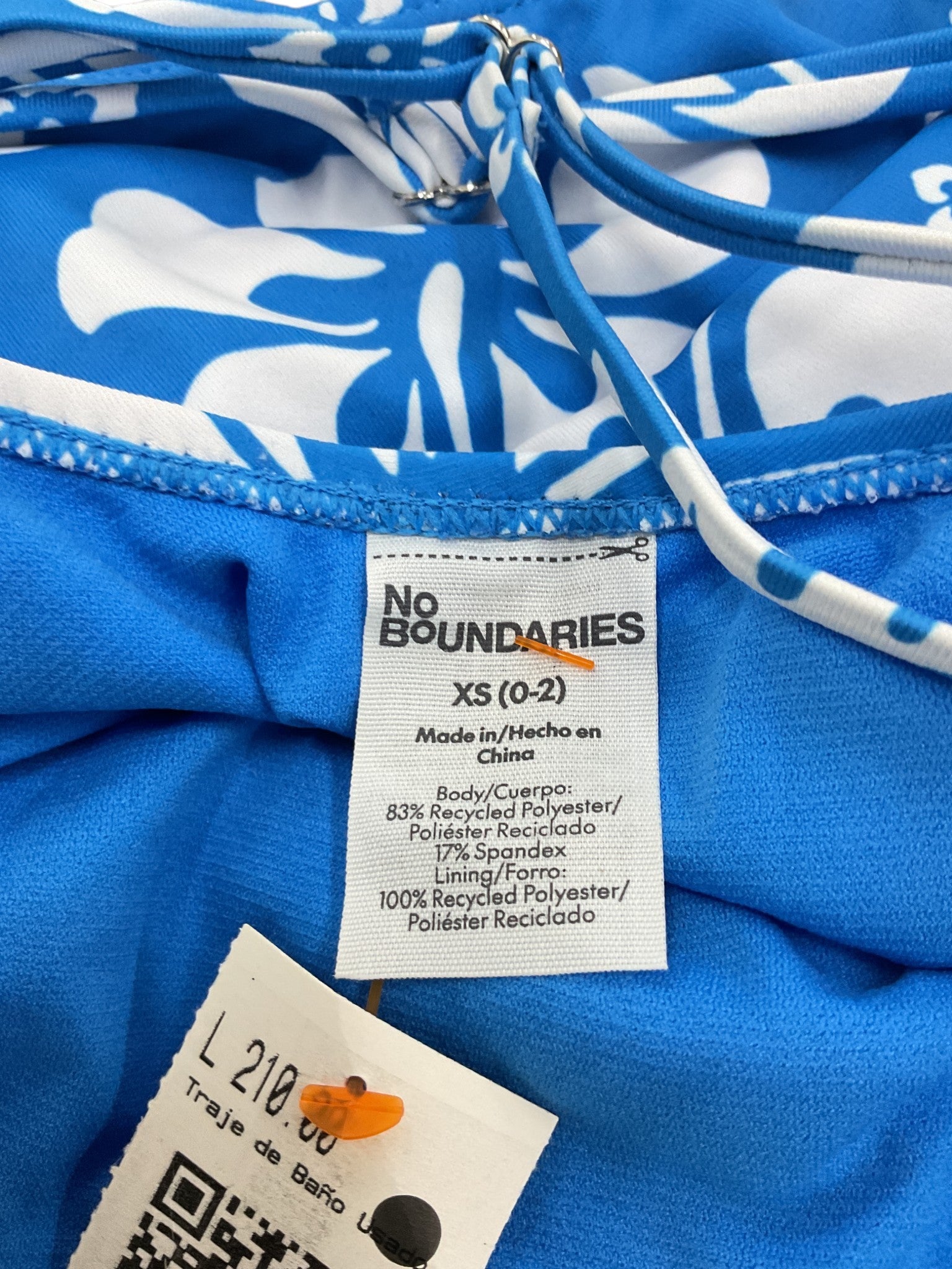 Traje de Baño XS (NO BOUNDARIES)