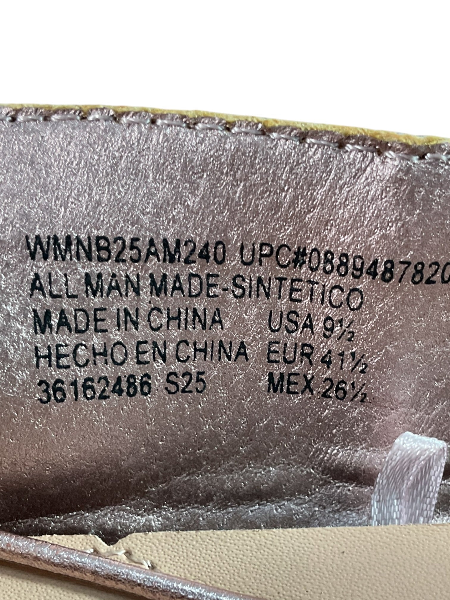Zapatilla 9.5 (NOBO)