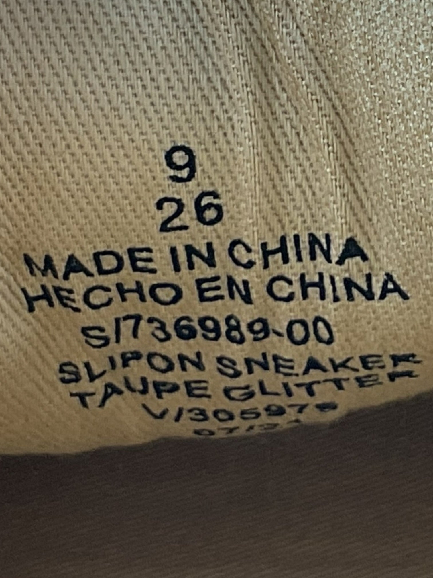 Tenis 9 (Old Navy)