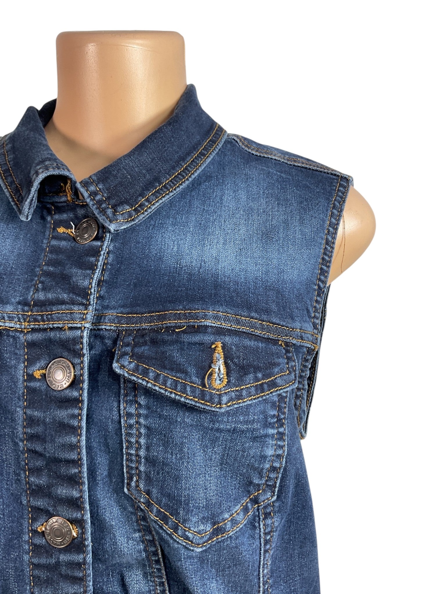 Chaleco 1XL (WAX JEAN)