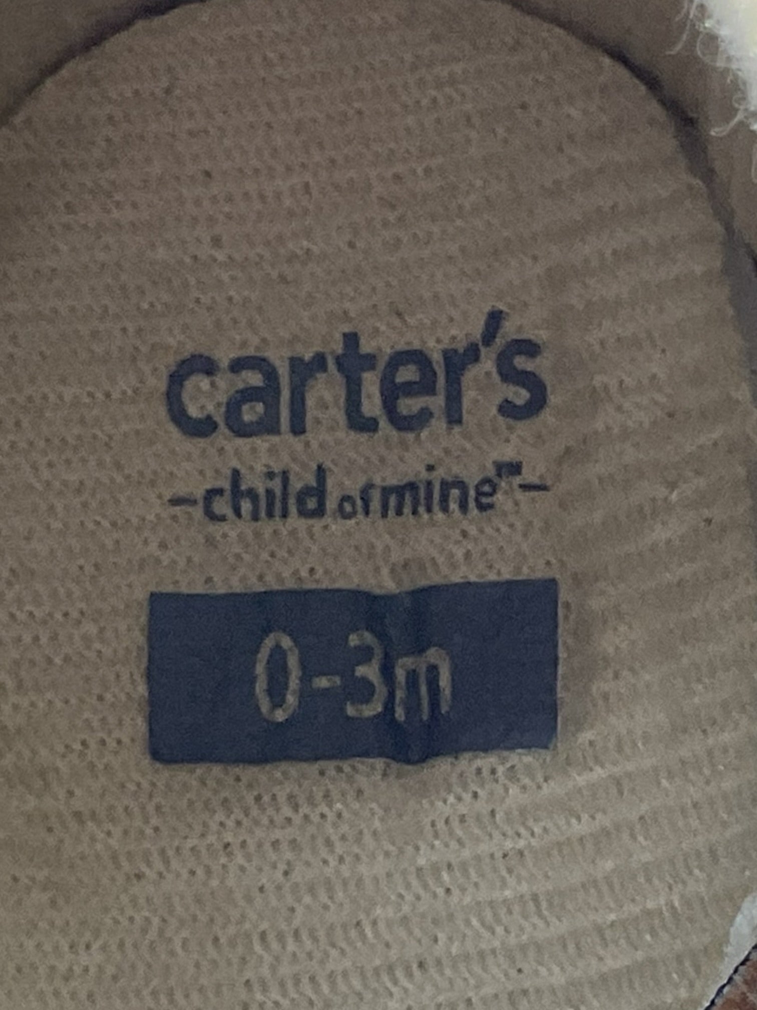 Zapato para bebe 0-3M (Carter´s)