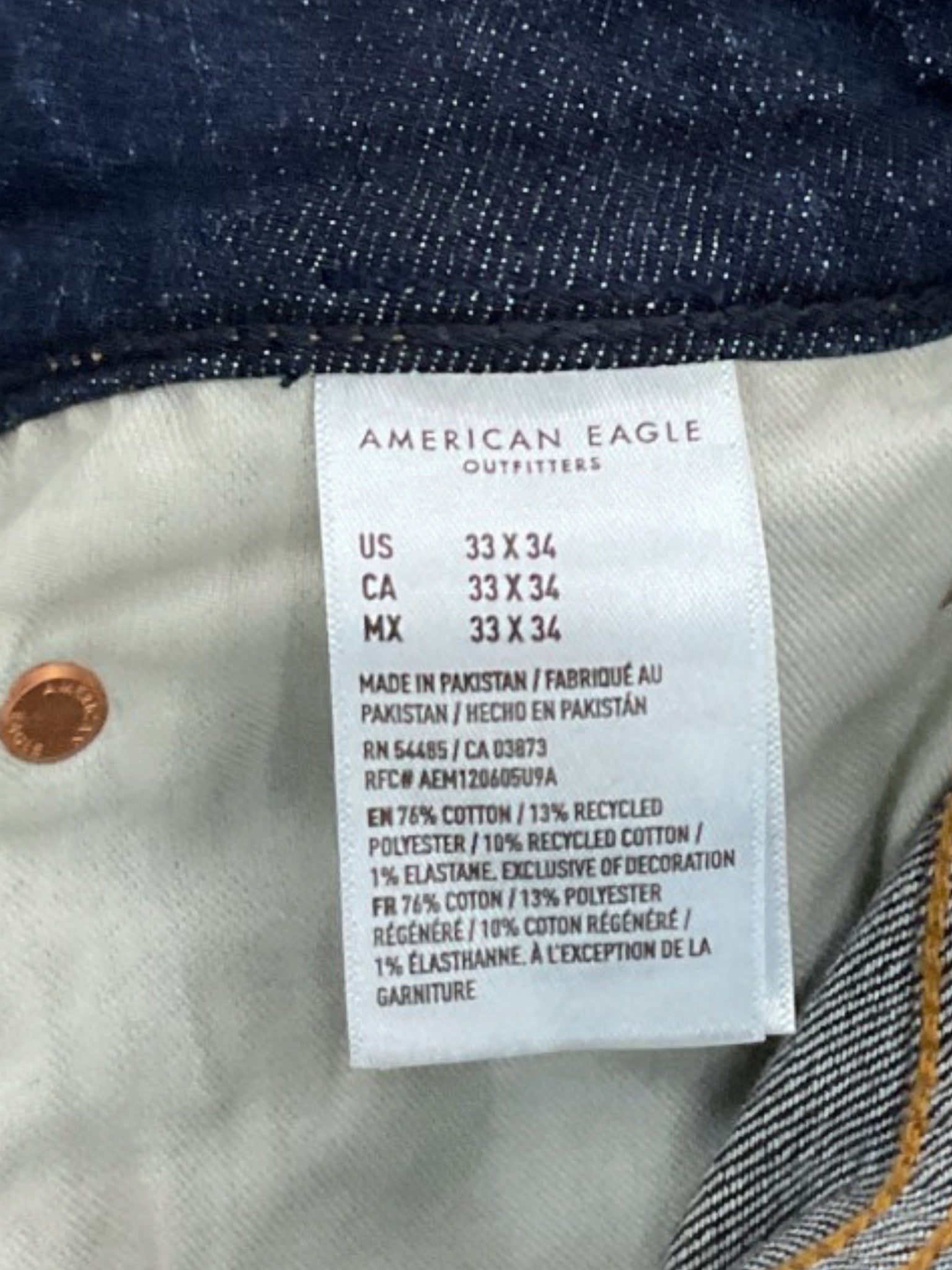 Jean 33x34 (American Eagle)