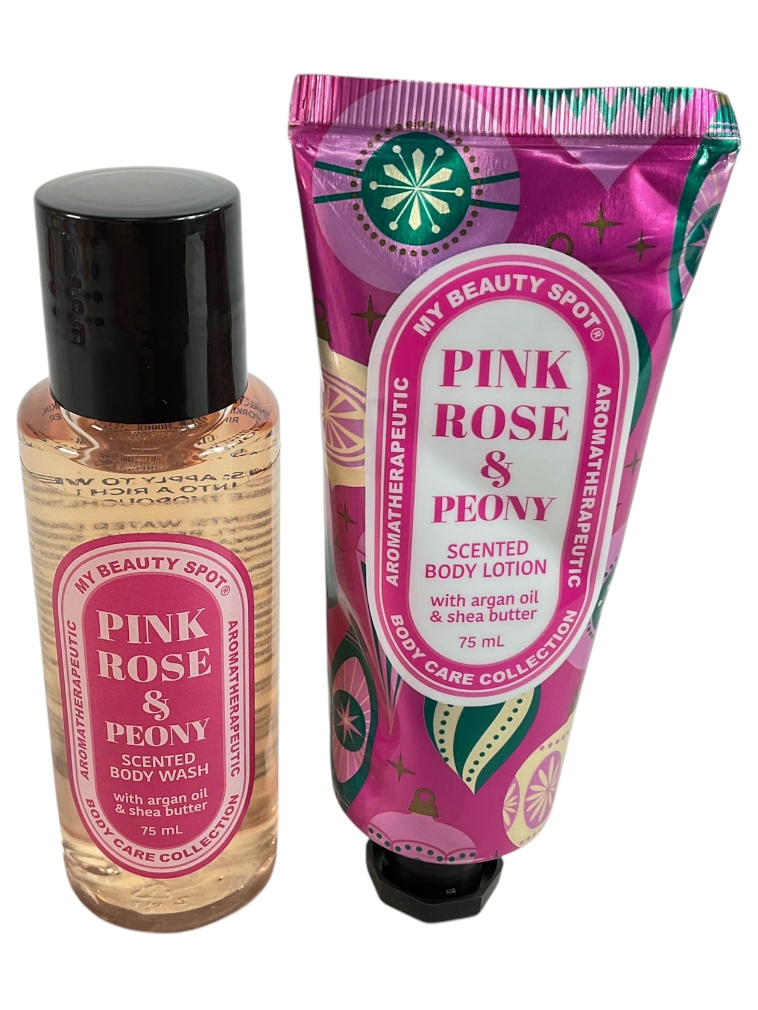 set de cuidado corporal (My Beauty Spot Pink Rose & Peony Body Care Collection)