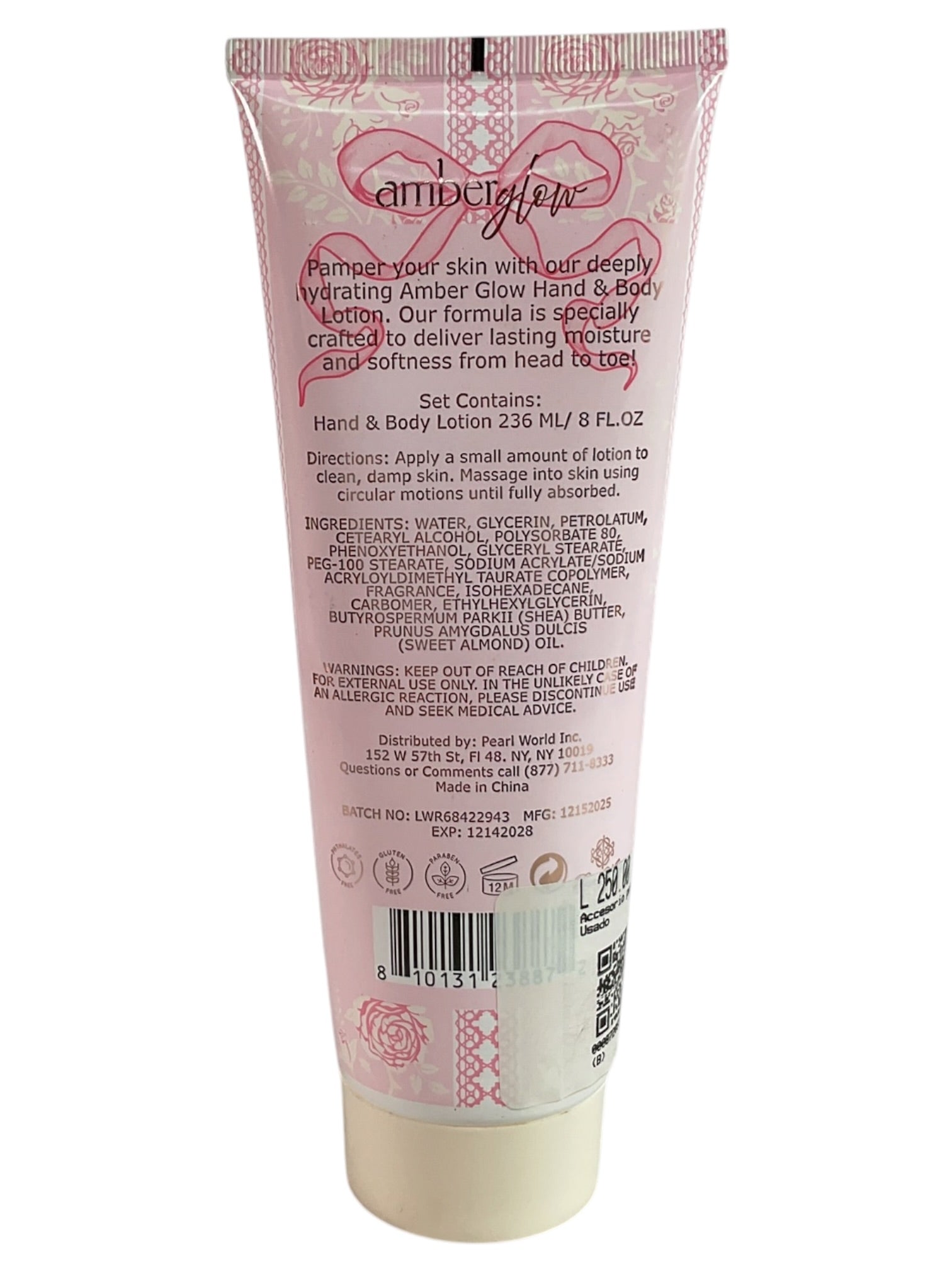 Crema Corporal (amber y love)