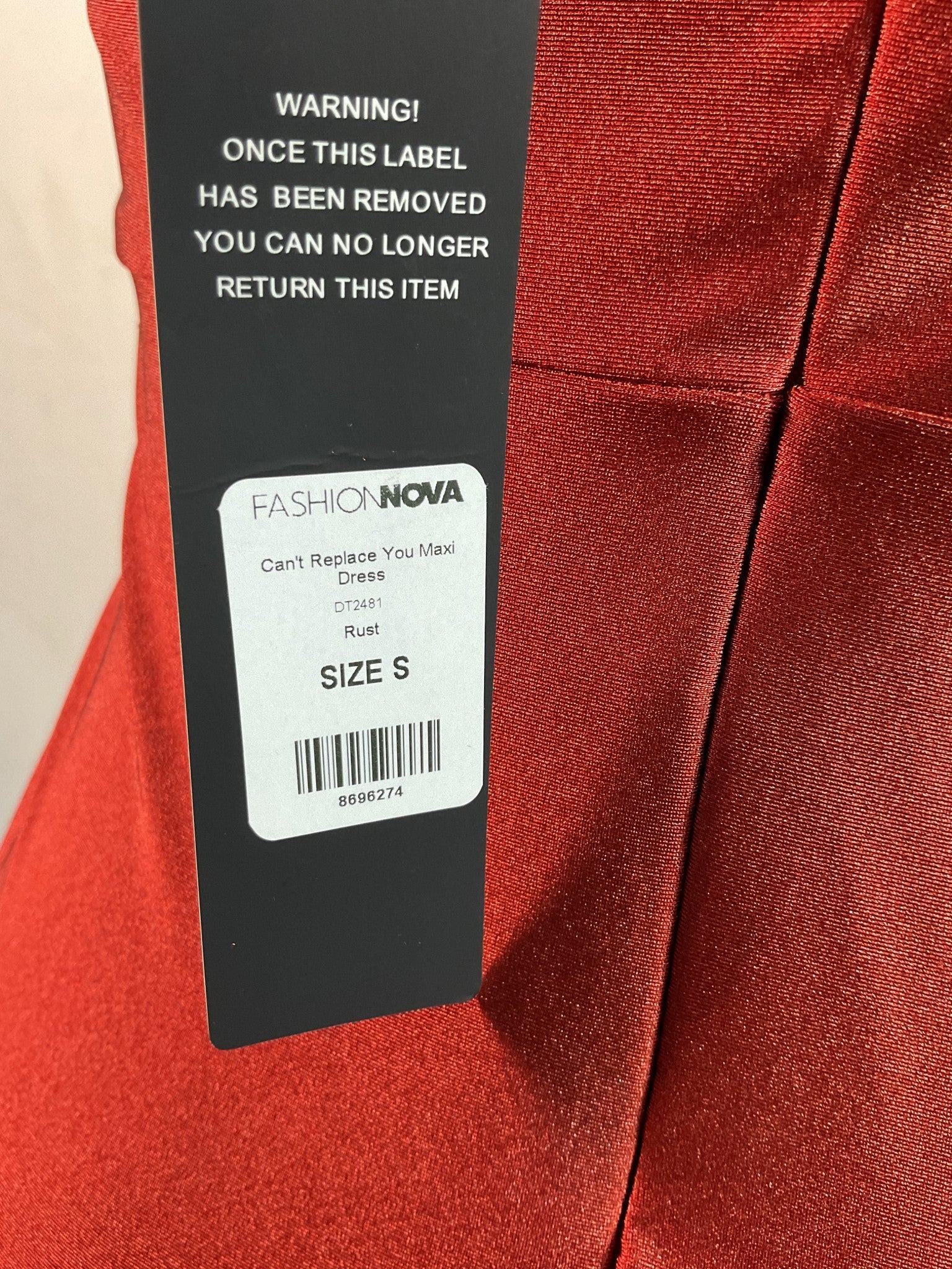 Vestido S (FASHIONNOVA)