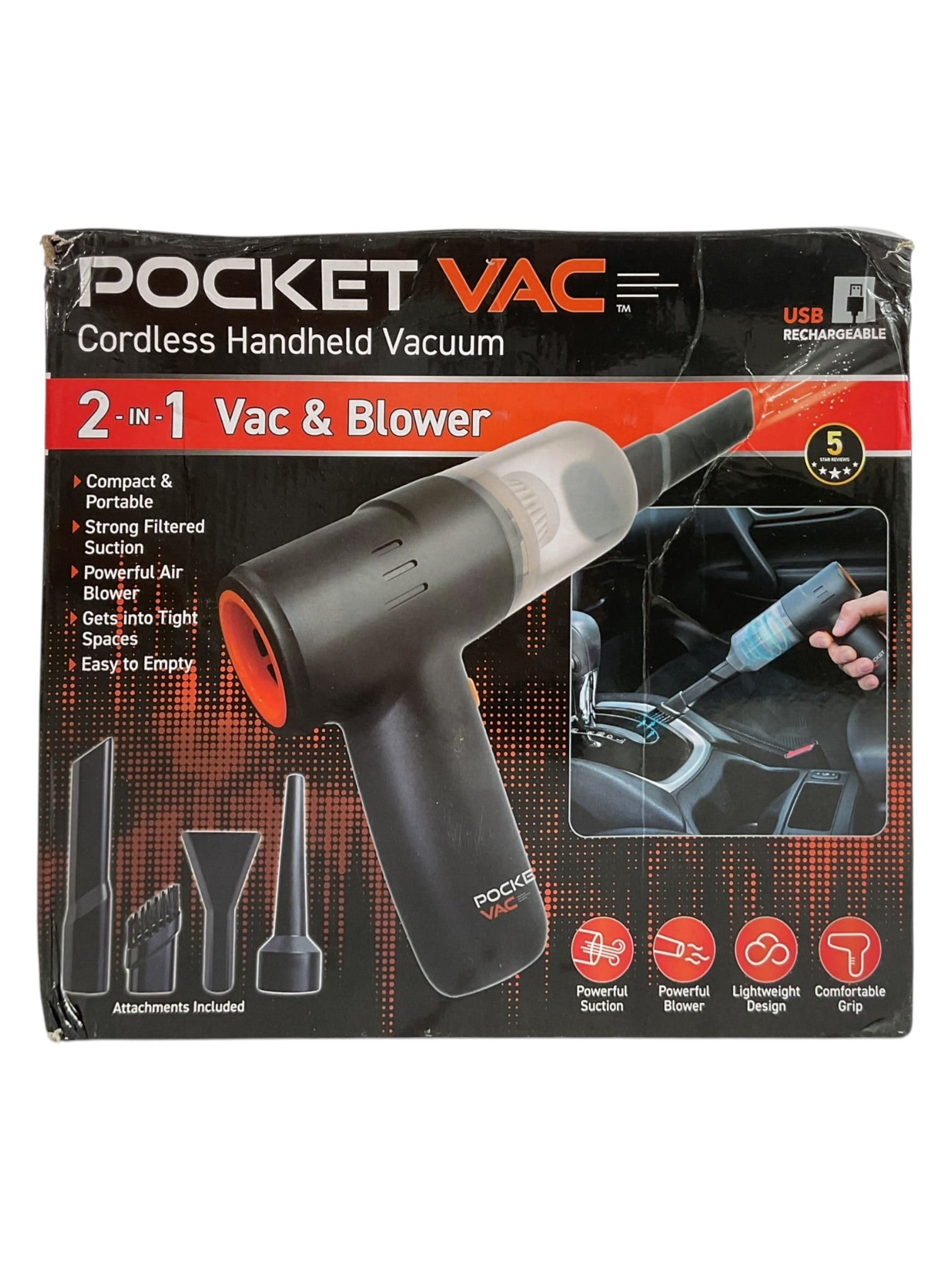 Mini Aspiradora (POCKET VAC)