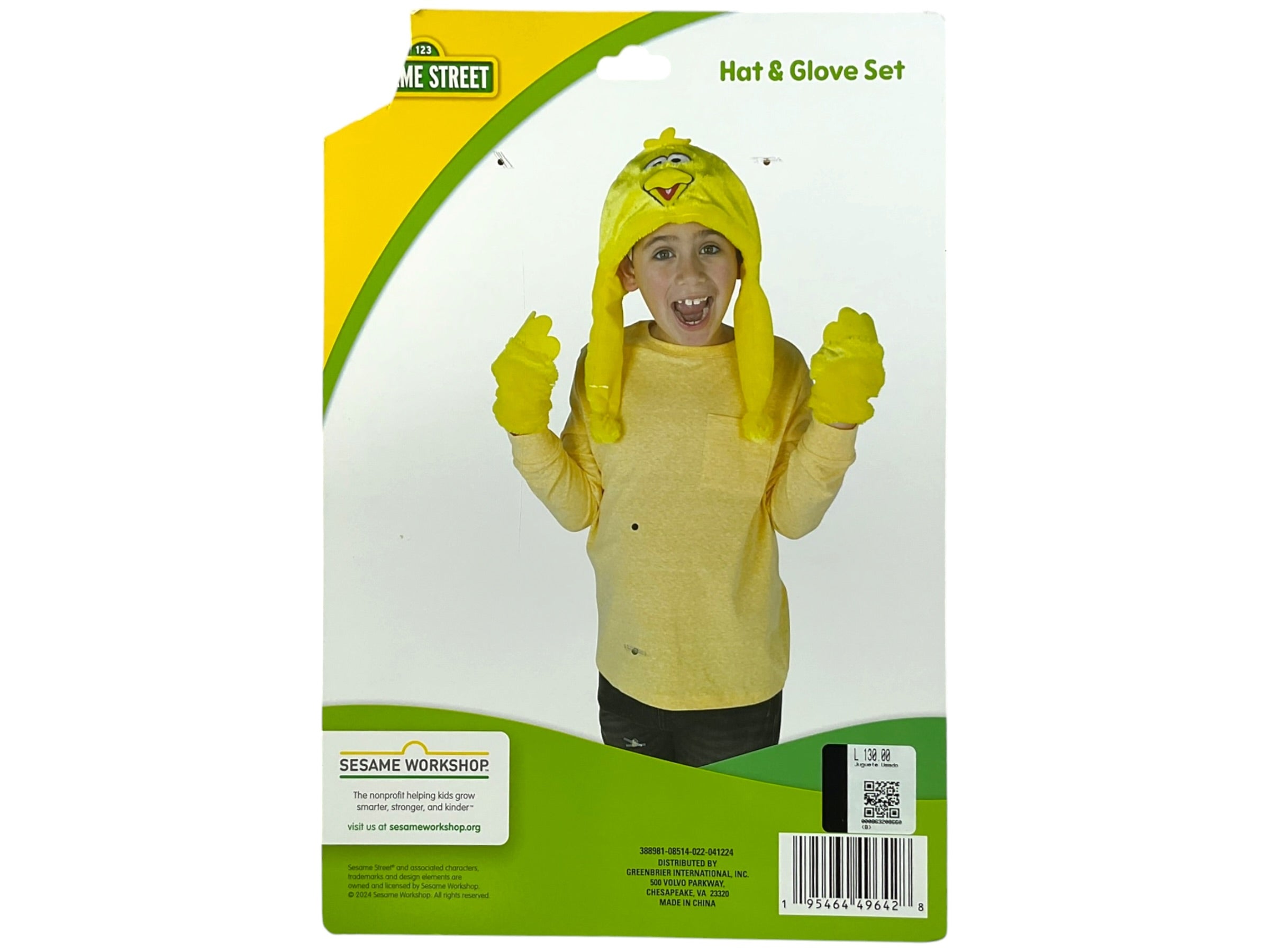 Disfraz de big bird (Sesame Street)