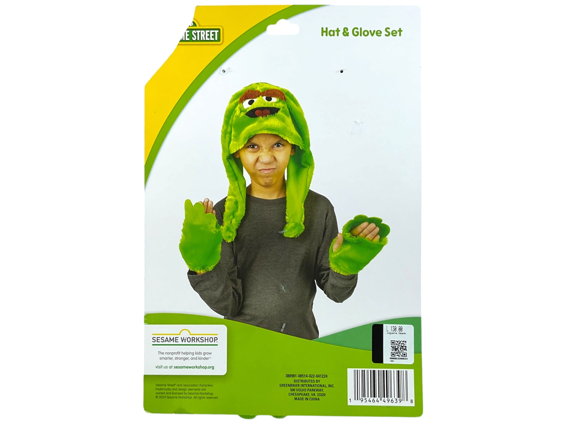 Disfraz de Oscar el Gruñón (Sesame Street)