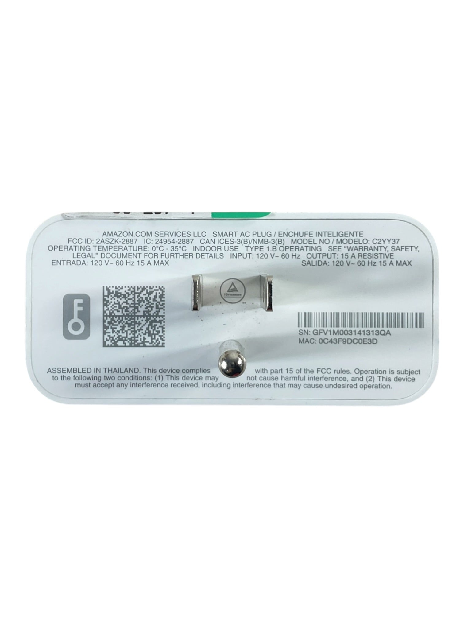 Enchufe inteligente Amazon Smart Plug