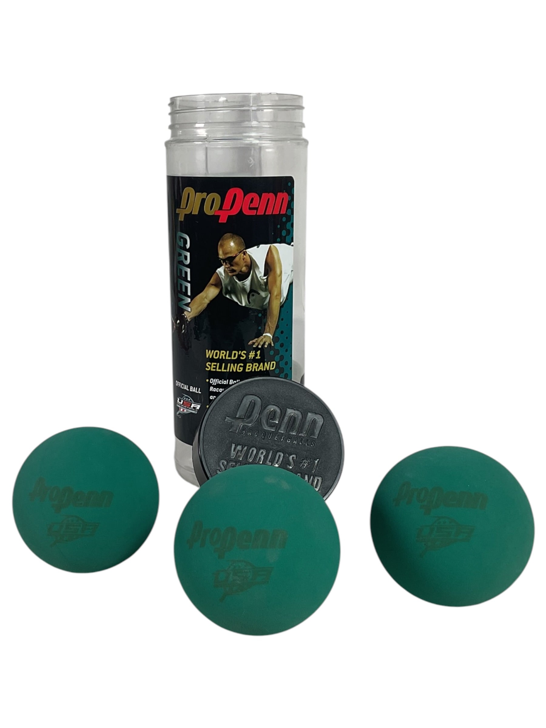 Set de pelotas de racquetball (Pro Penn)