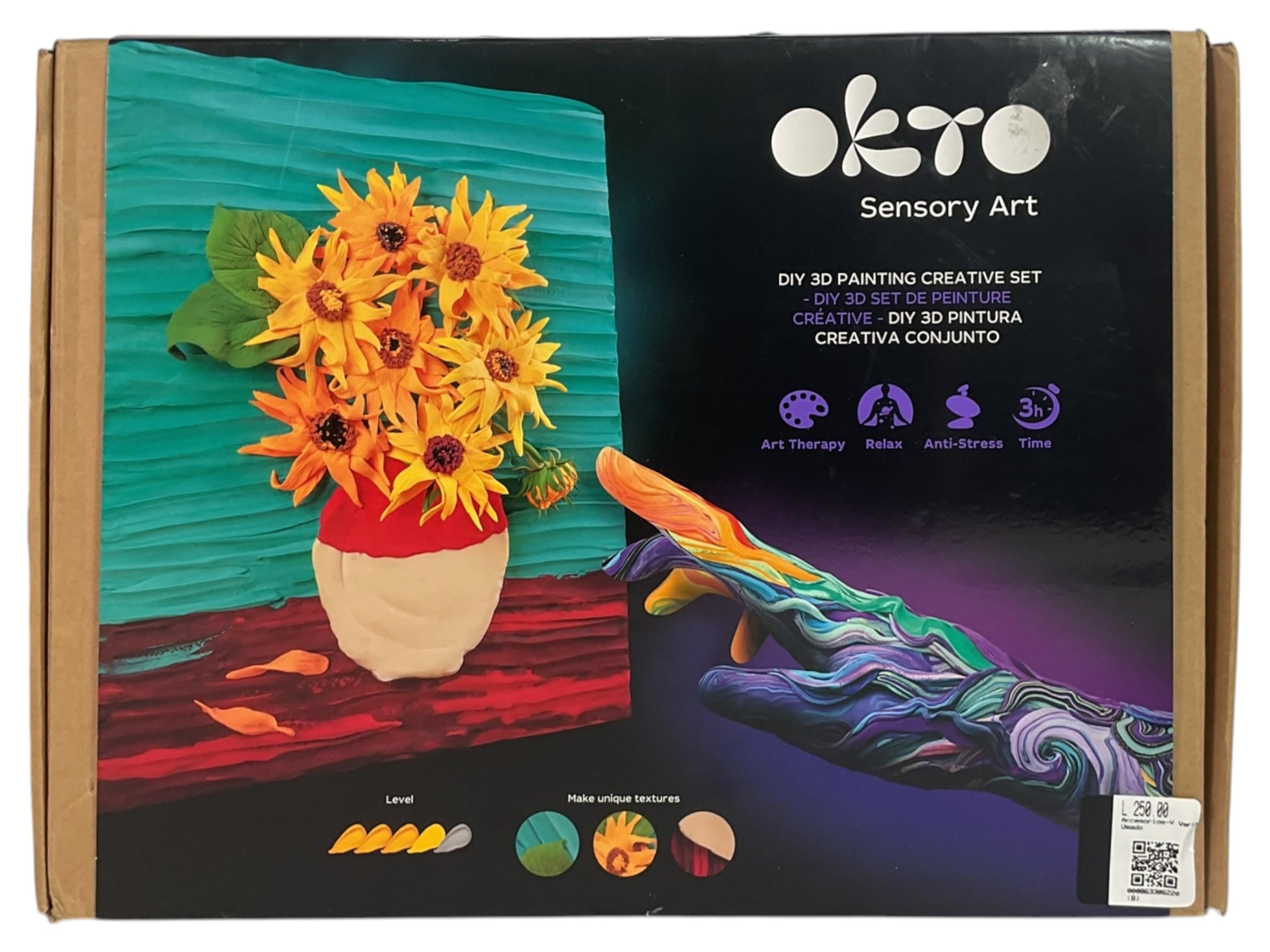 Set de pintura 3D (Sensory Art)