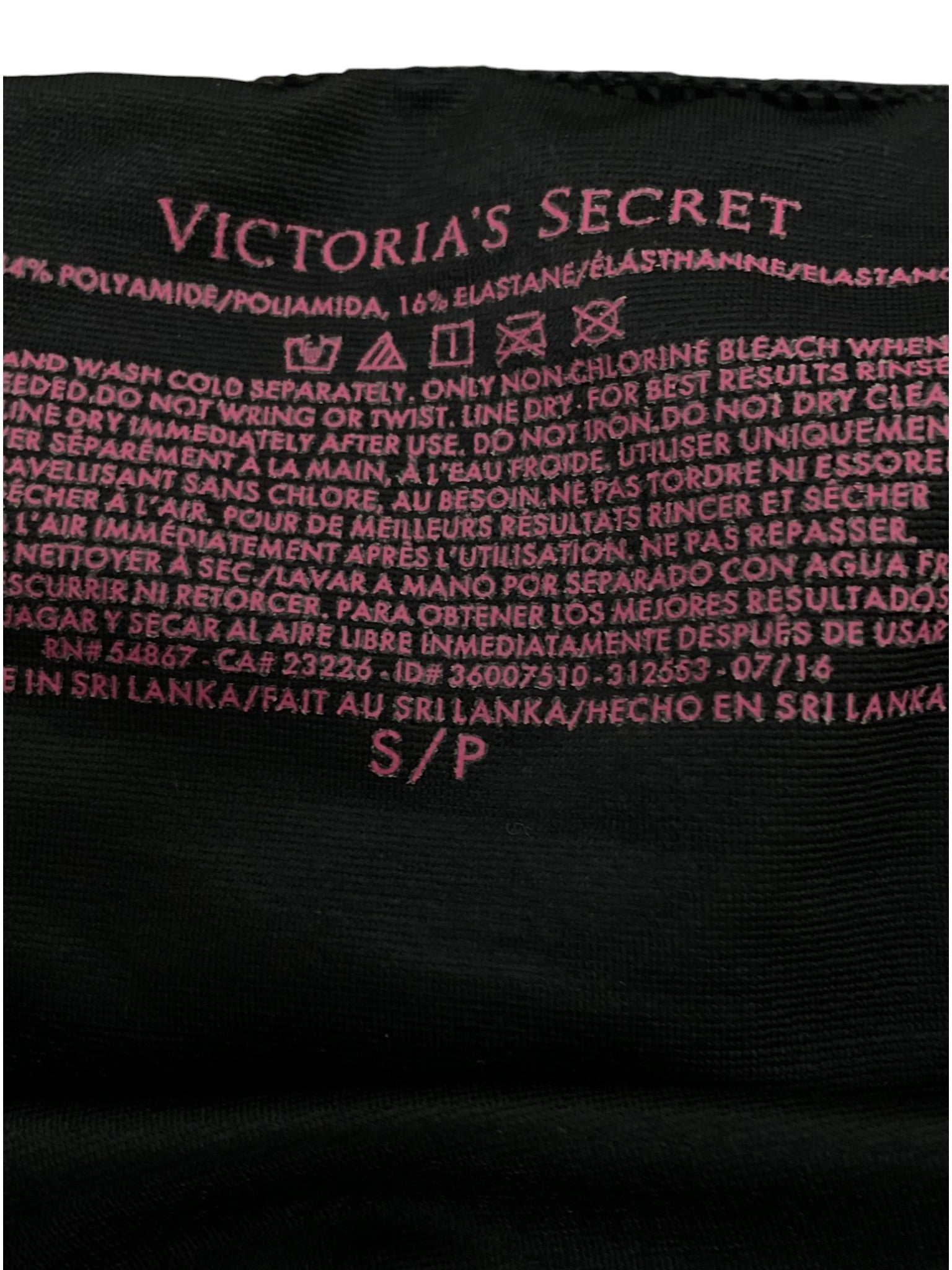 Traje de Baño S (Victoria's Secret)