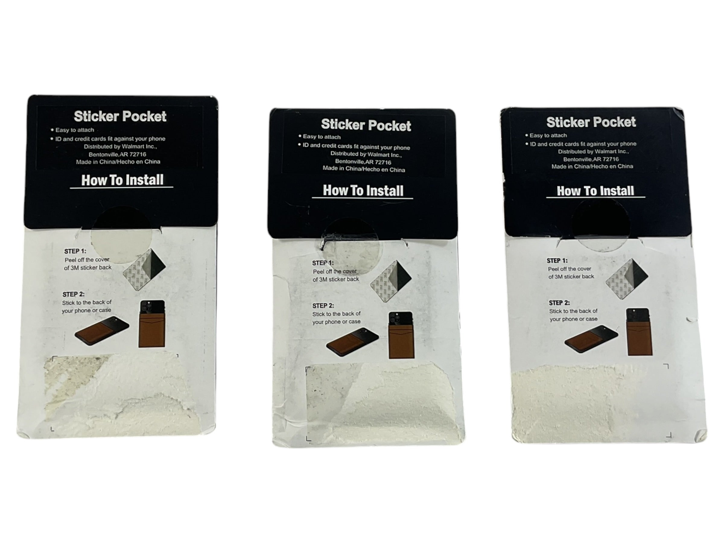 Set de tarjeteros para teléfonos